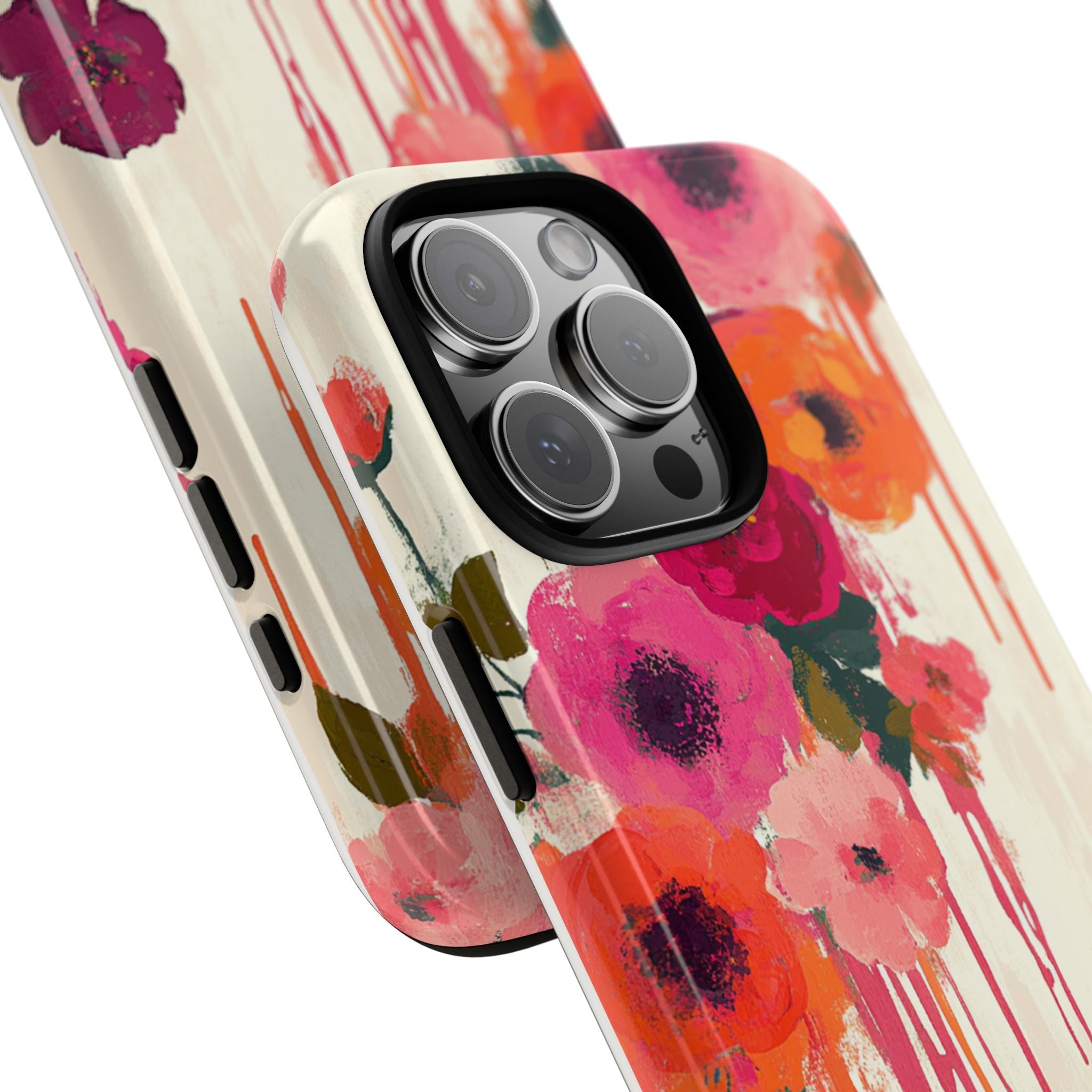 Floral Phone Case - Tough Cases with Vibrant Flower Design
