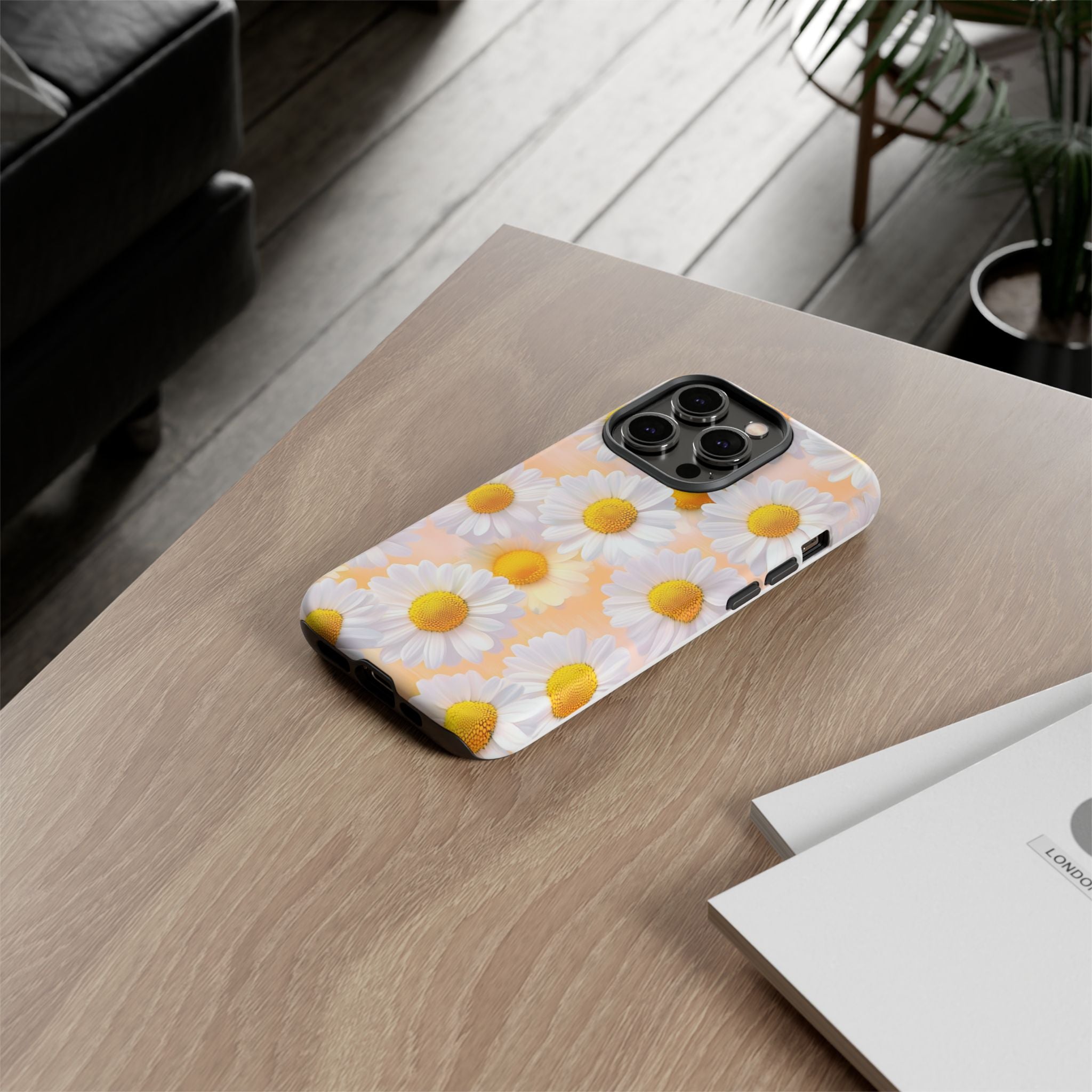 Daisy Phone Case - Floral Tough Cover
