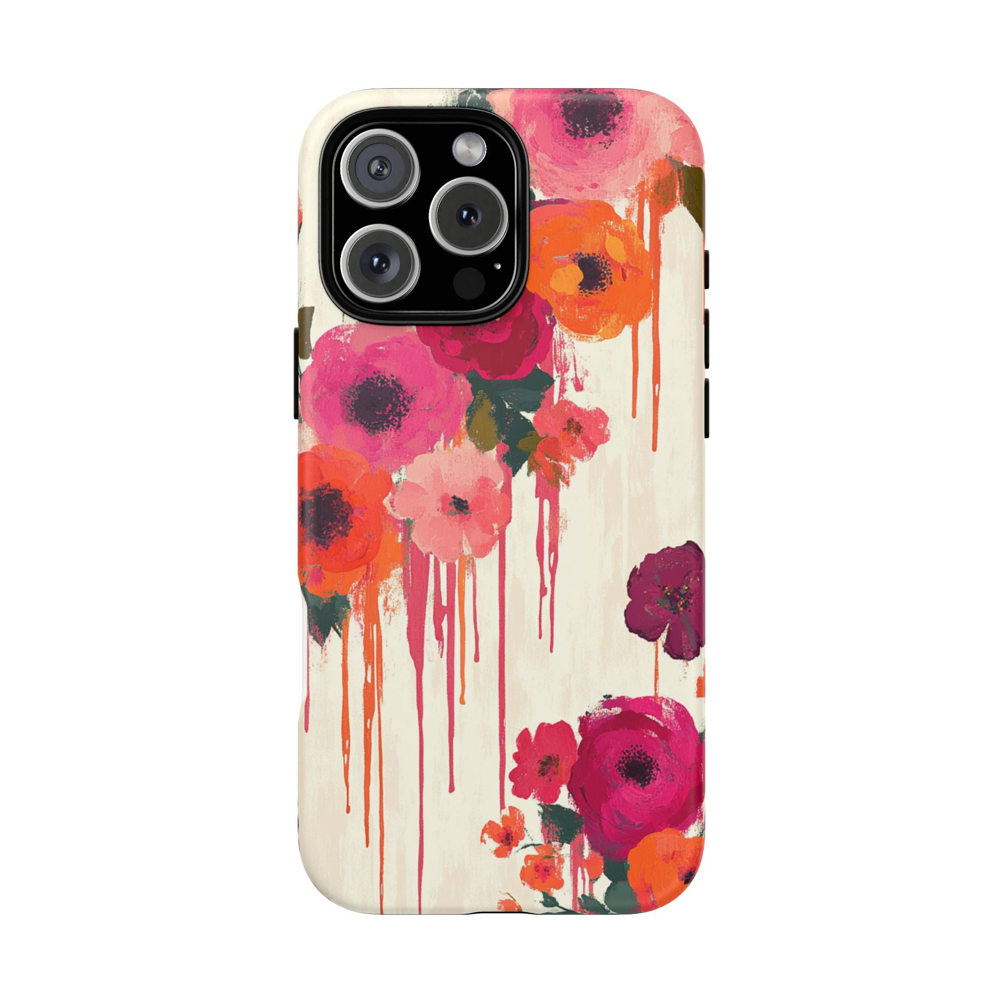 Floral Phone Case - Tough Cases with Vibrant Flower Design
