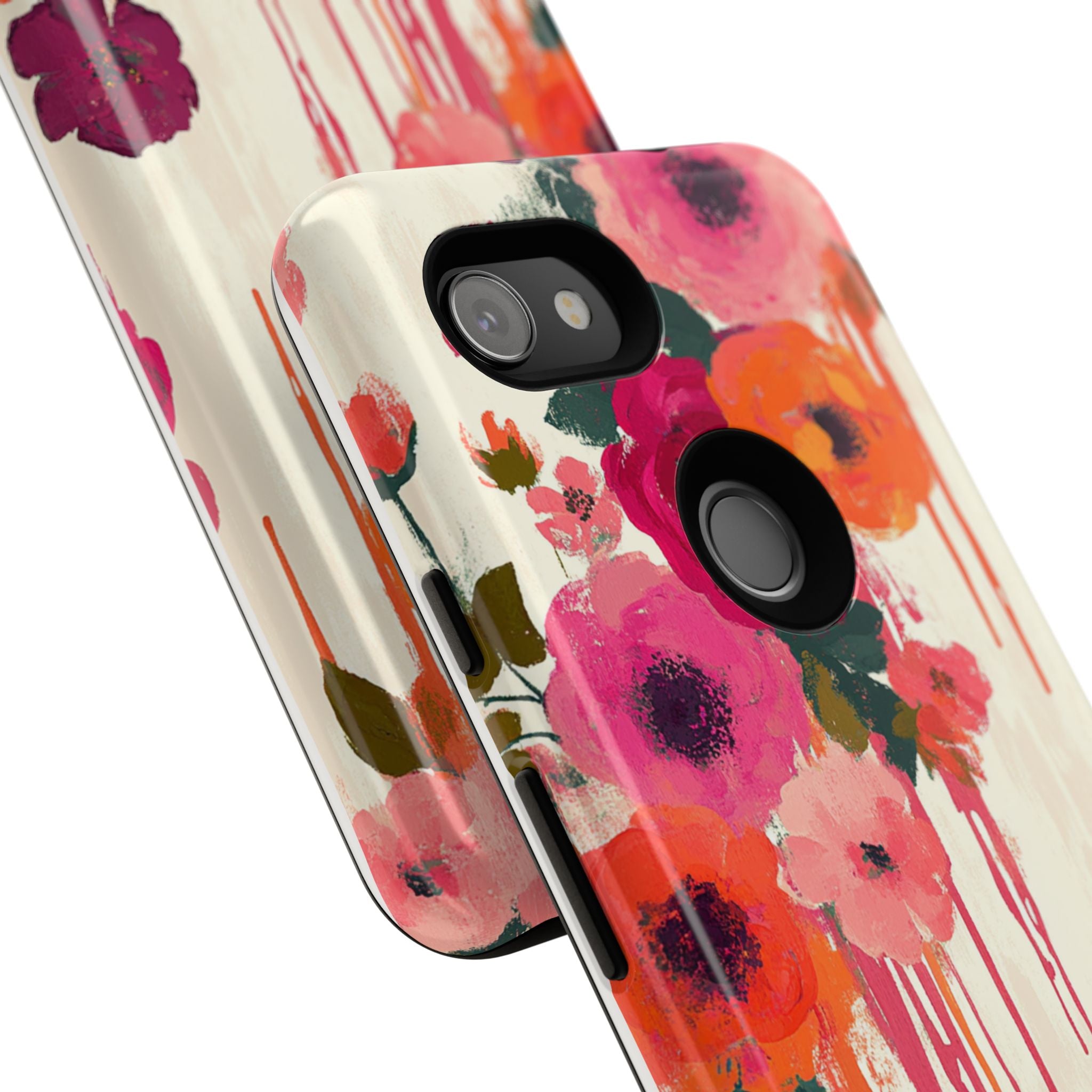 Floral Phone Case - Tough Cases with Vibrant Flower Design
