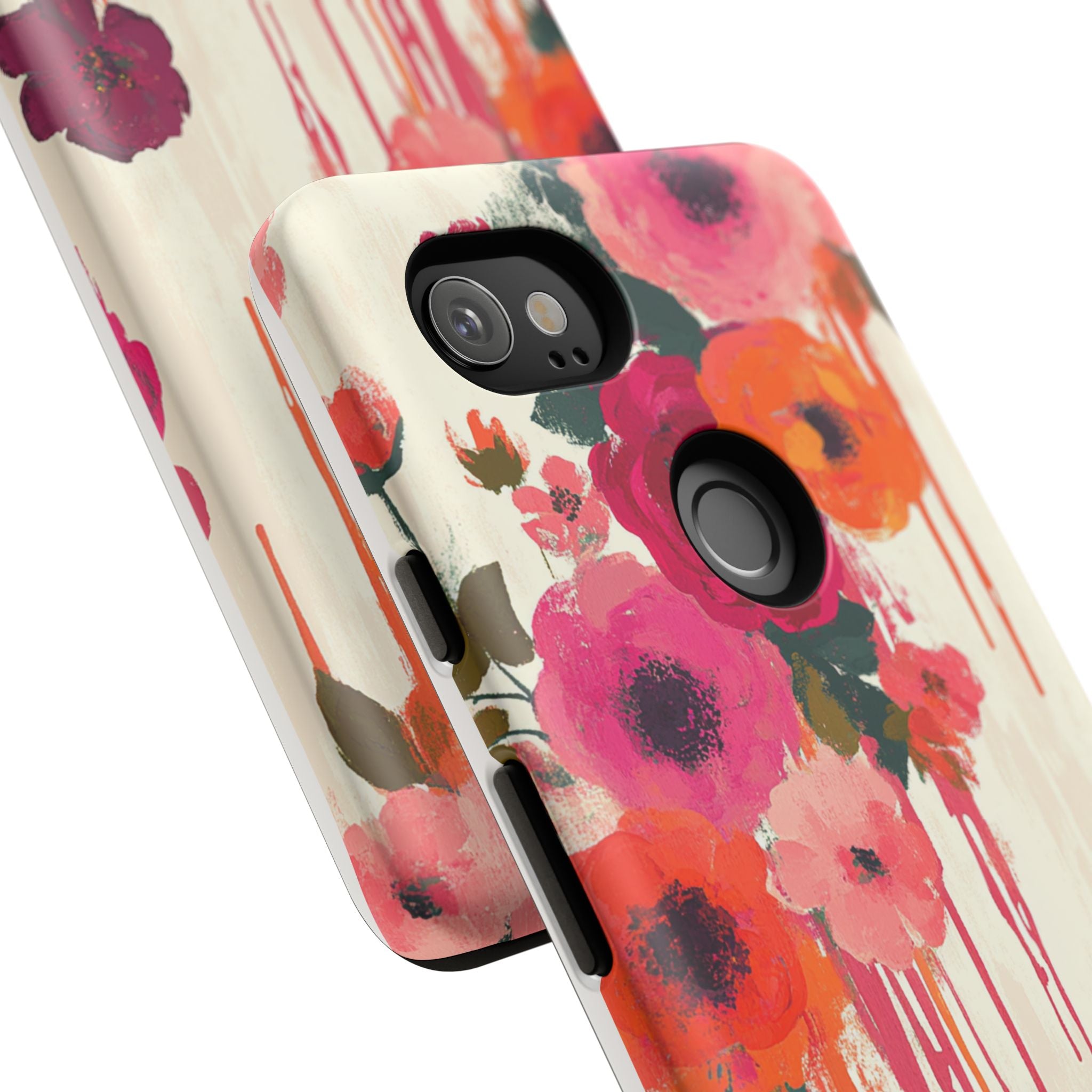 Floral Phone Case - Tough Cases with Vibrant Flower Design