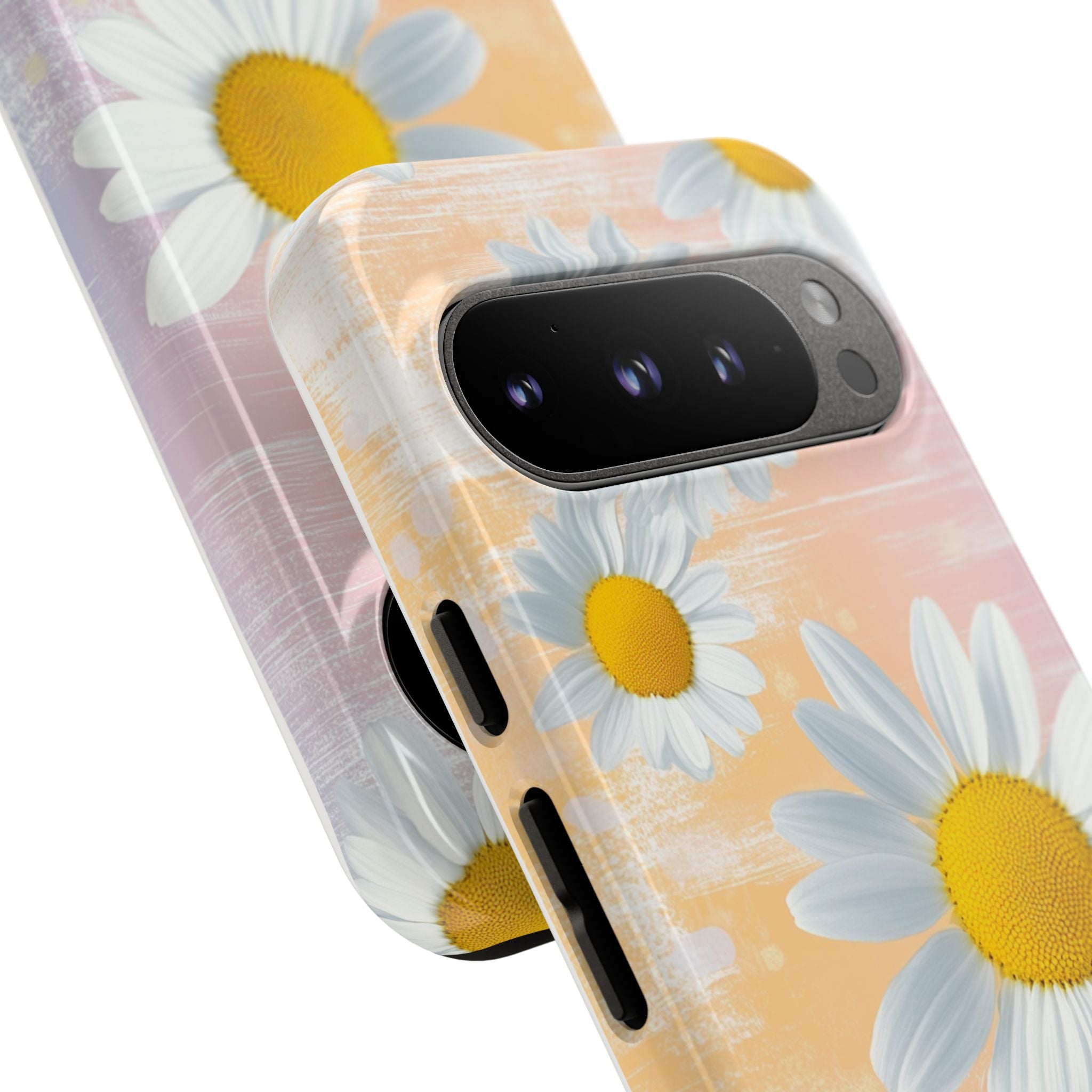 Daisy Phone Case - Floral Tough Case for Nature Lovers