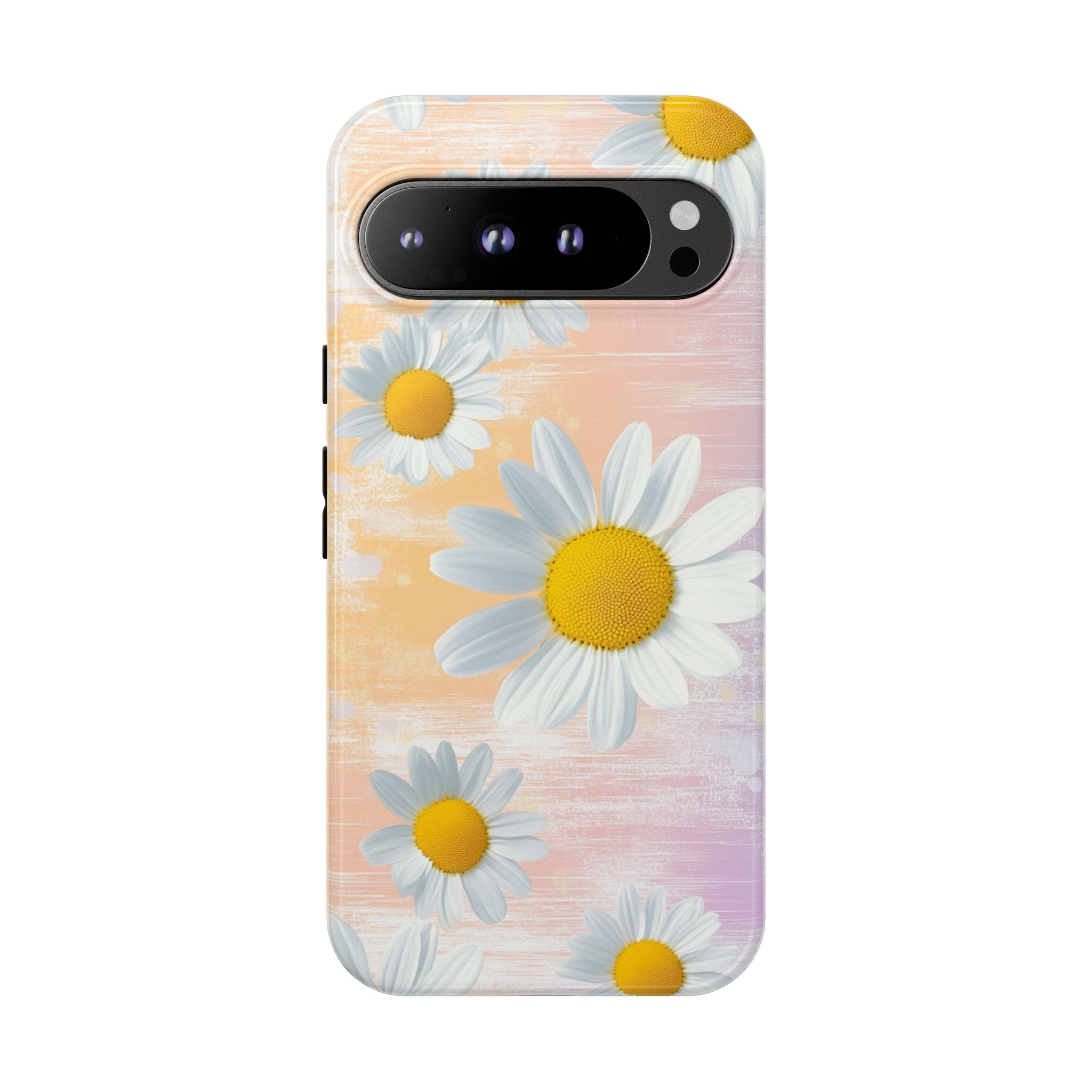 Daisy Phone Case - Floral Tough Case for Nature Lovers