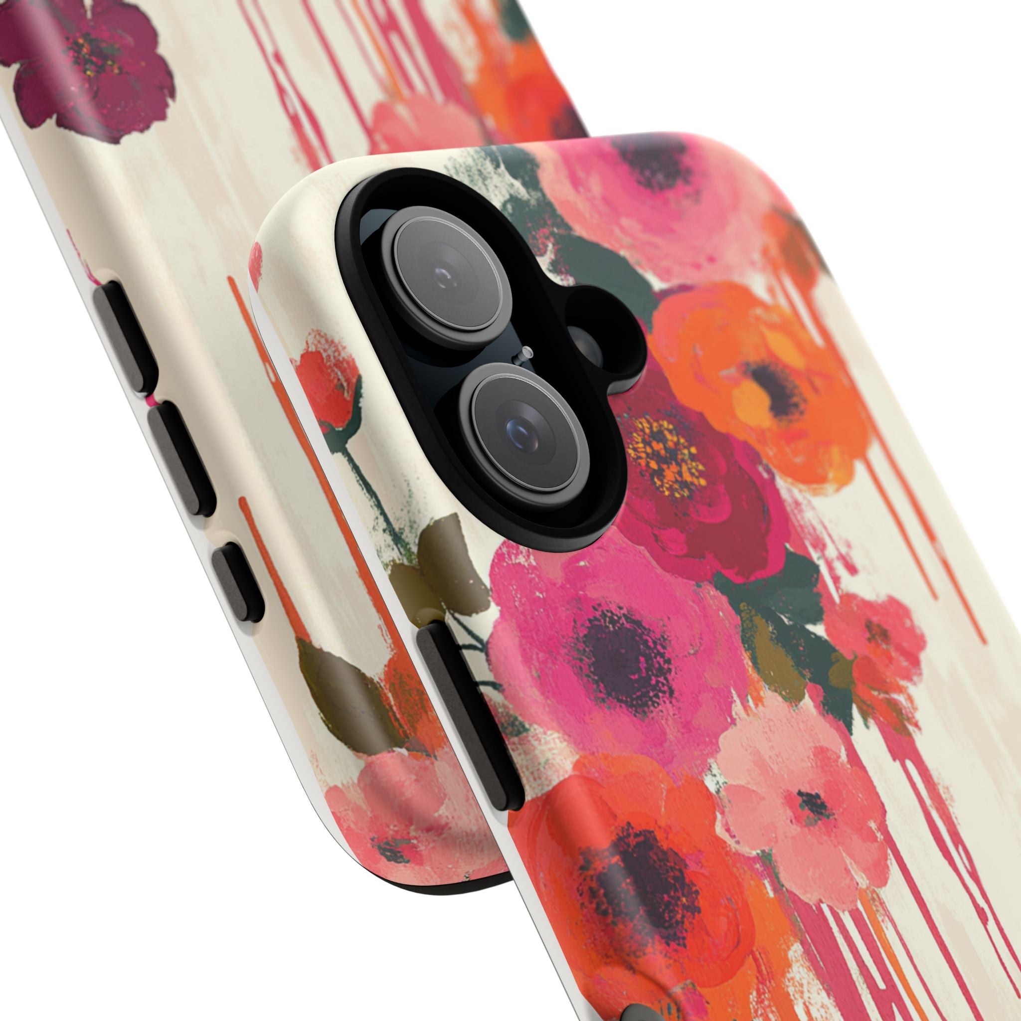 Floral Phone Case - Tough Cases with Vibrant Flower Design