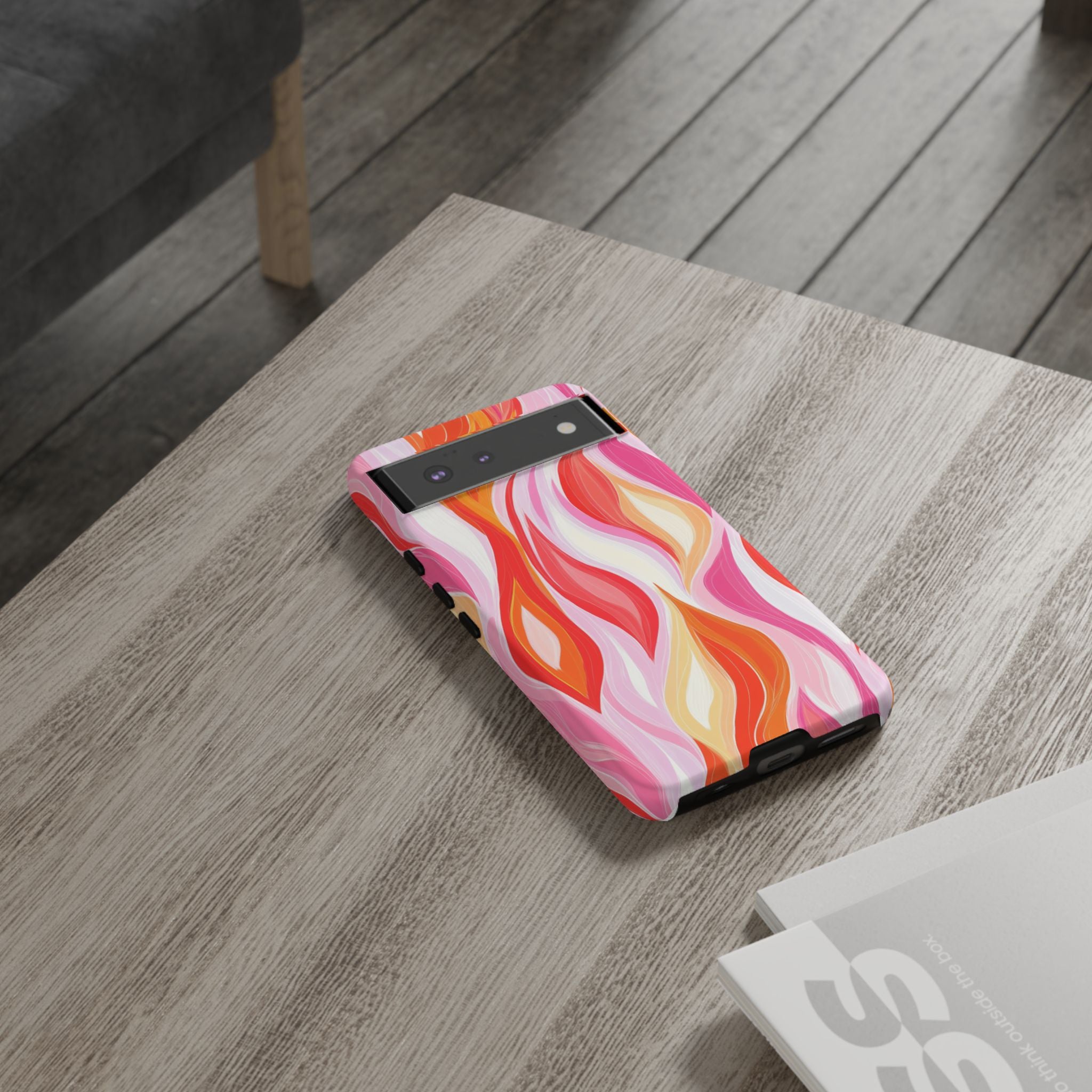 Vibrant Phone Case - Artistic Abstract Design