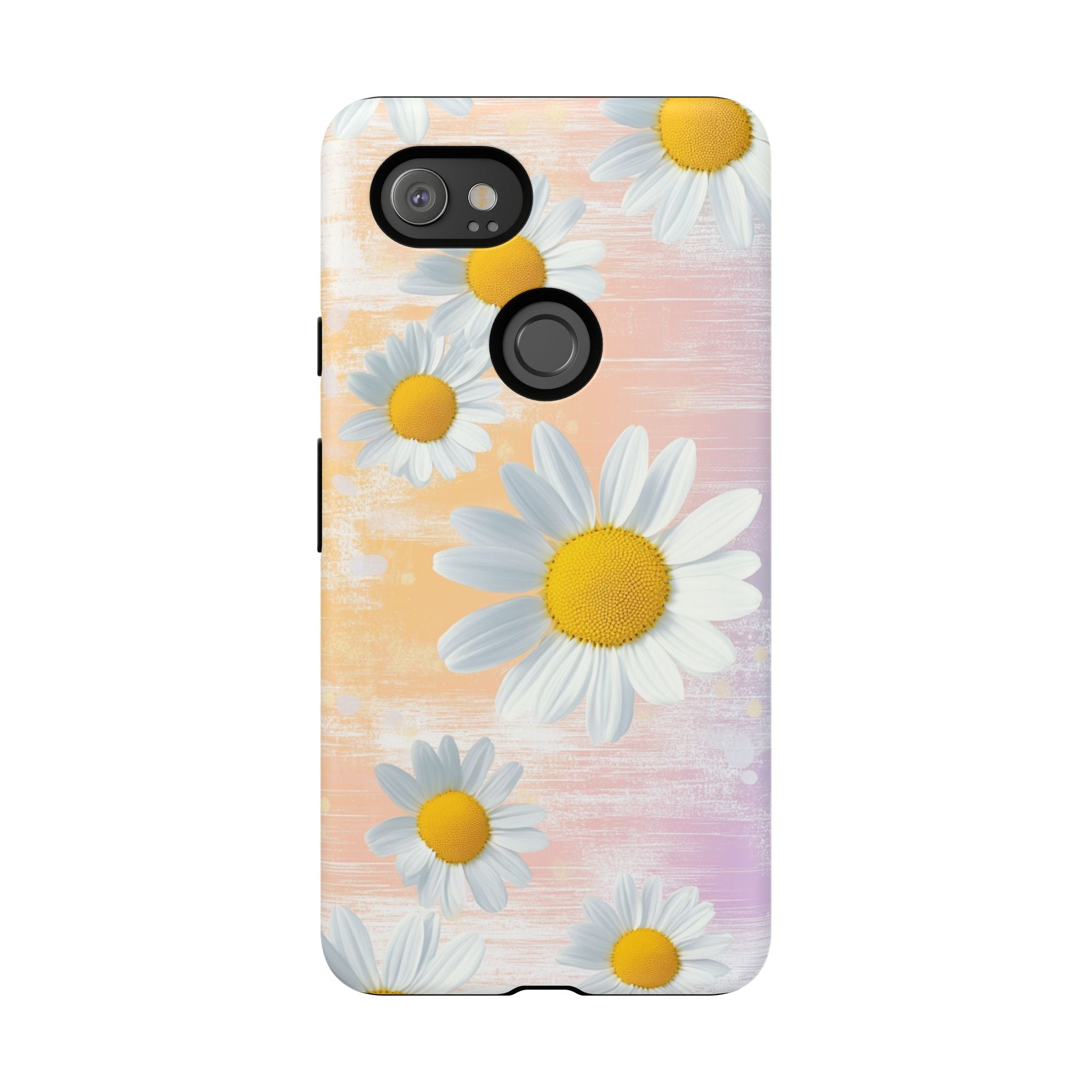 Daisy Phone Case - Floral Tough Case for Nature Lovers