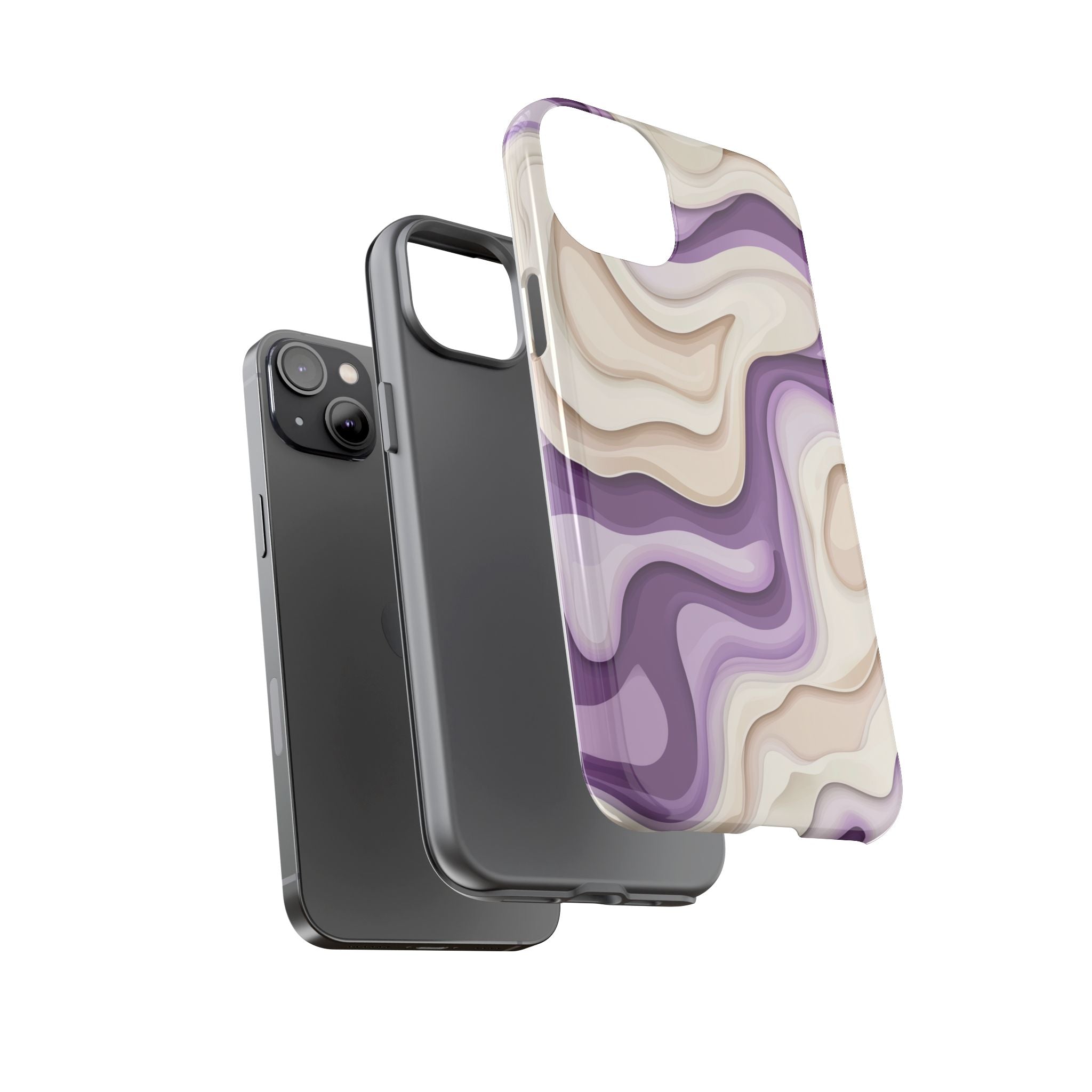 Abstract Waves Phone Case
