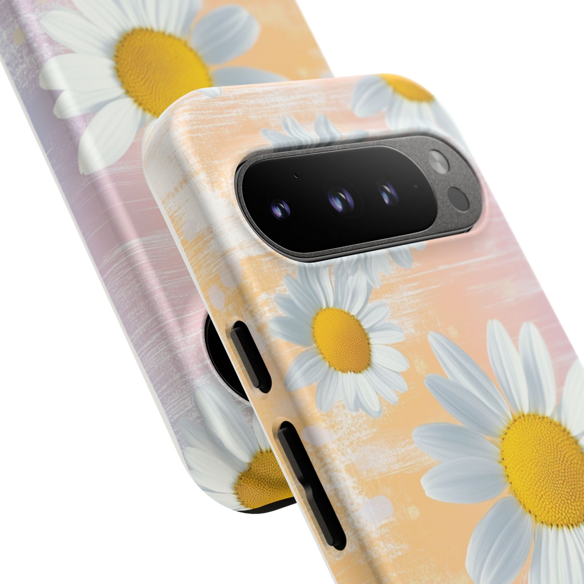Daisy Phone Case - Floral Tough Case for Nature Lovers