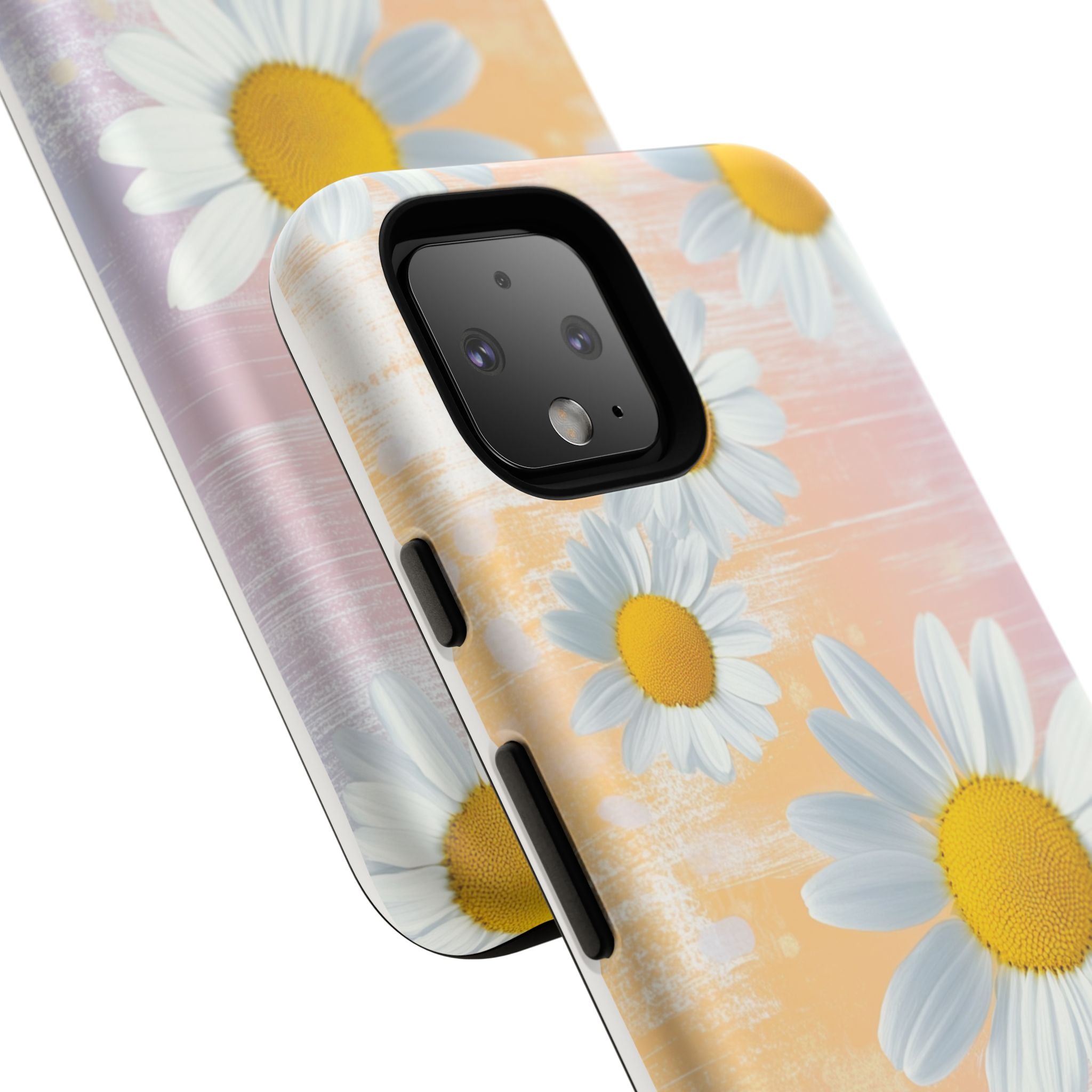 Daisy Phone Case - Floral Tough Case for Nature Lovers