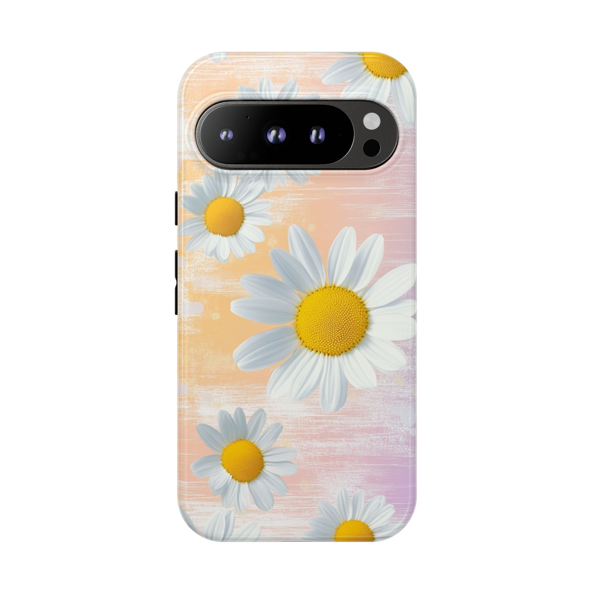 Daisy Phone Case - Floral Tough Case for Nature Lovers