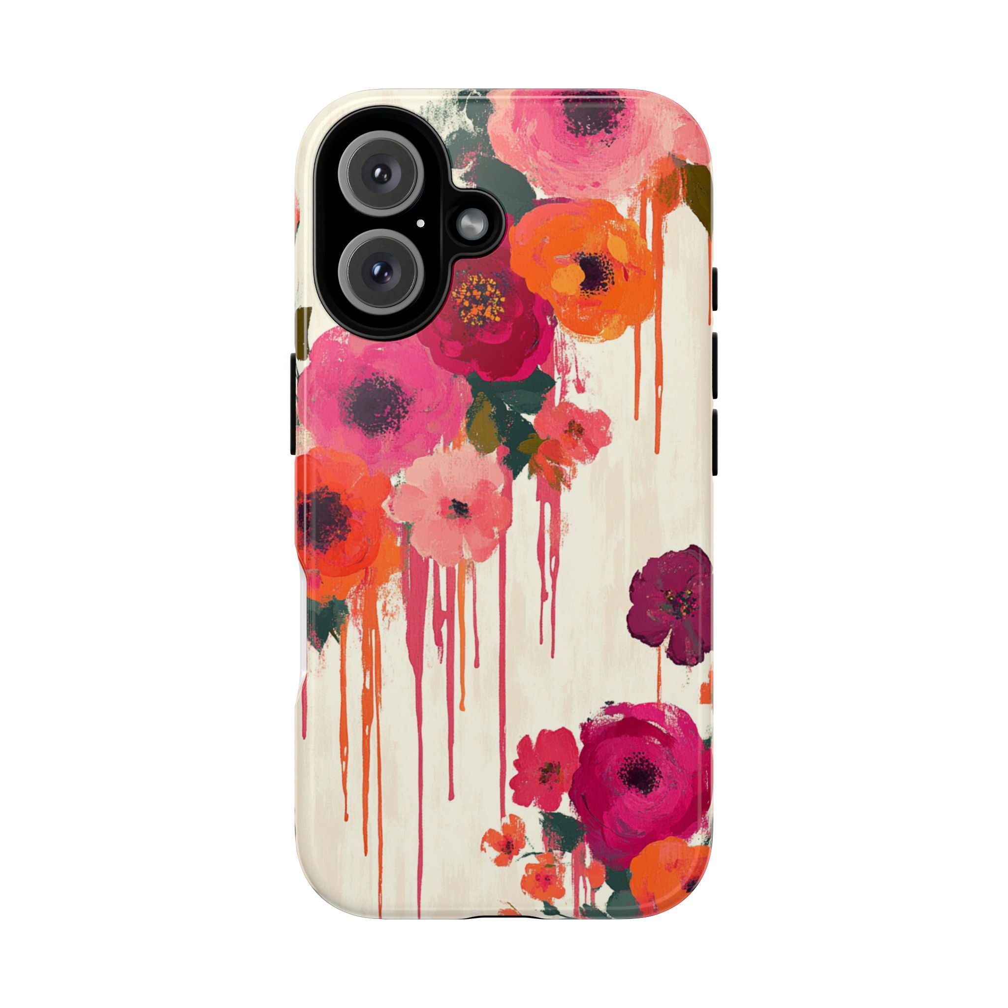 Floral Phone Case - Tough Cases with Vibrant Flower Design