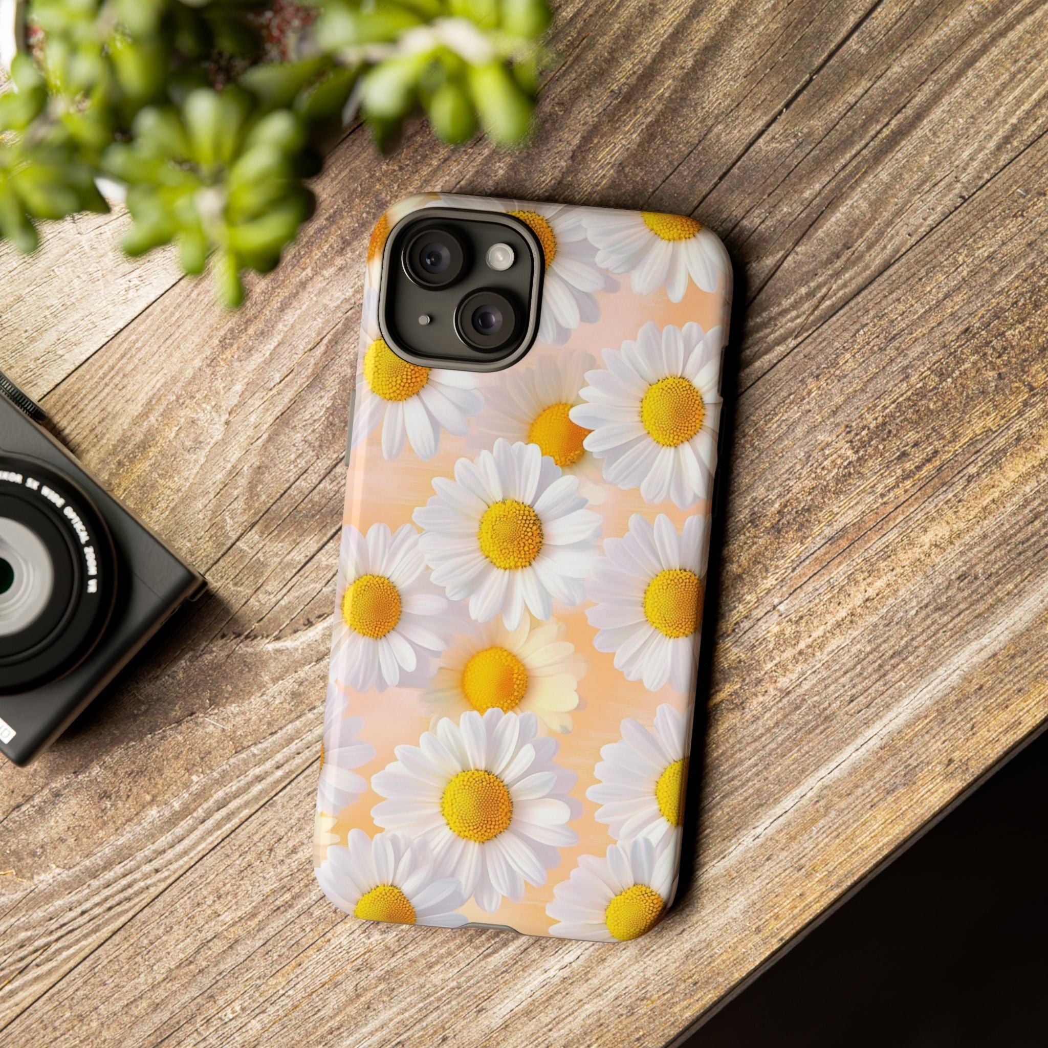 Daisy Phone Case - Floral Tough Cover