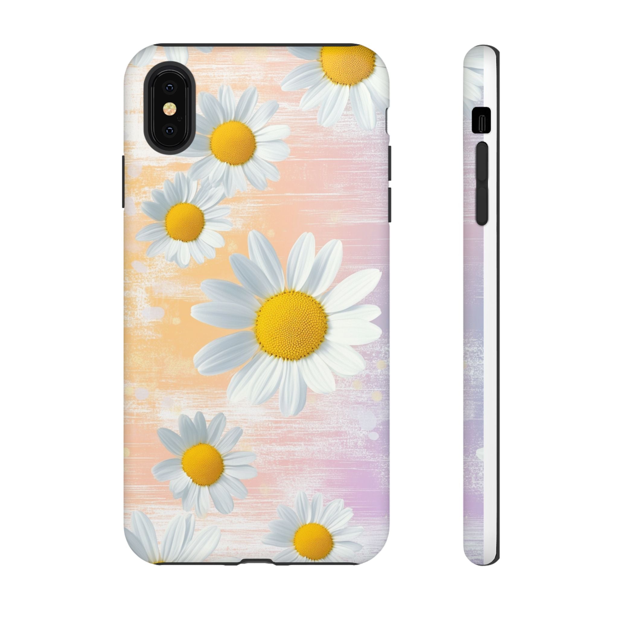 Daisy Phone Case - Floral Tough Case for Nature Lovers