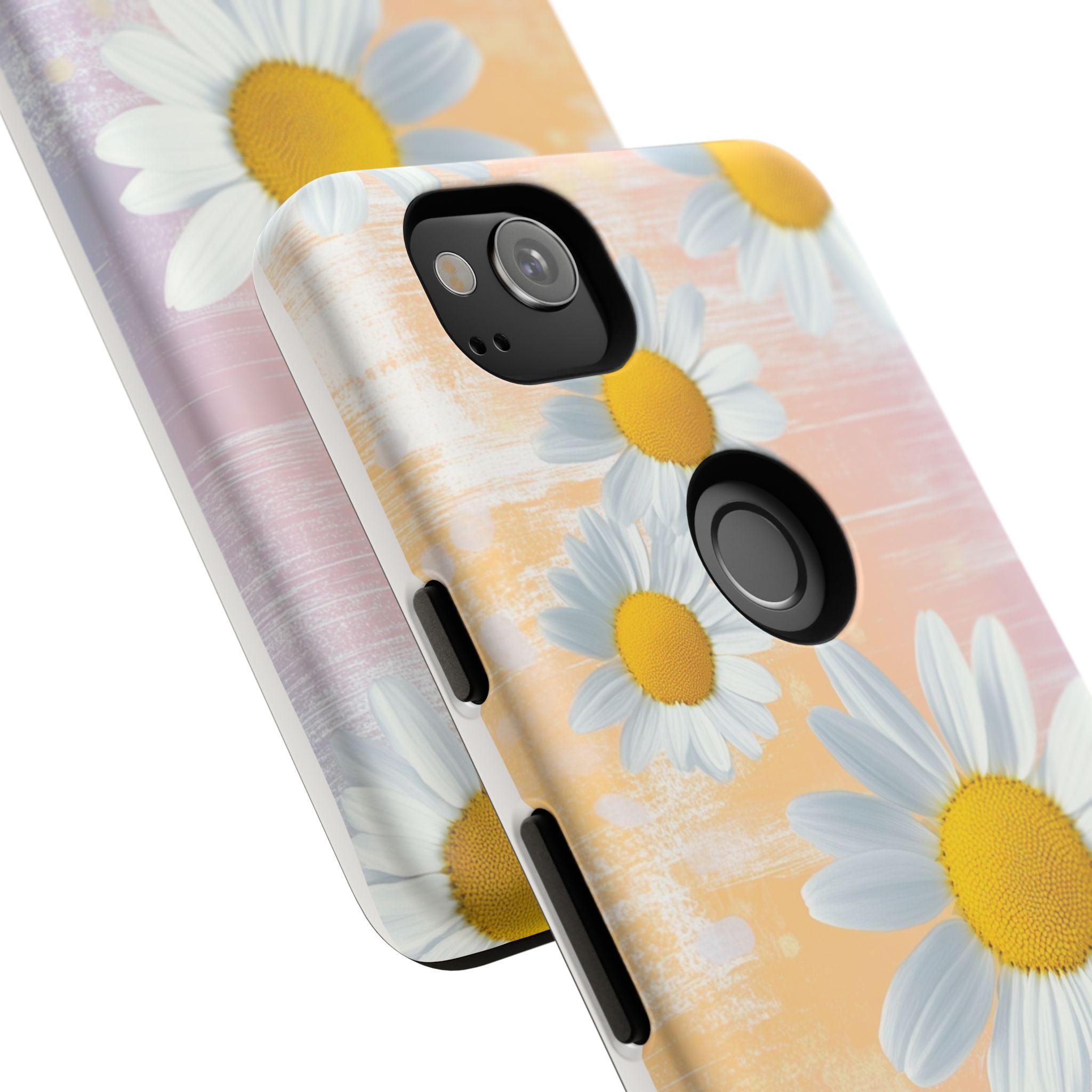 Daisy Phone Case - Floral Tough Case for Nature Lovers