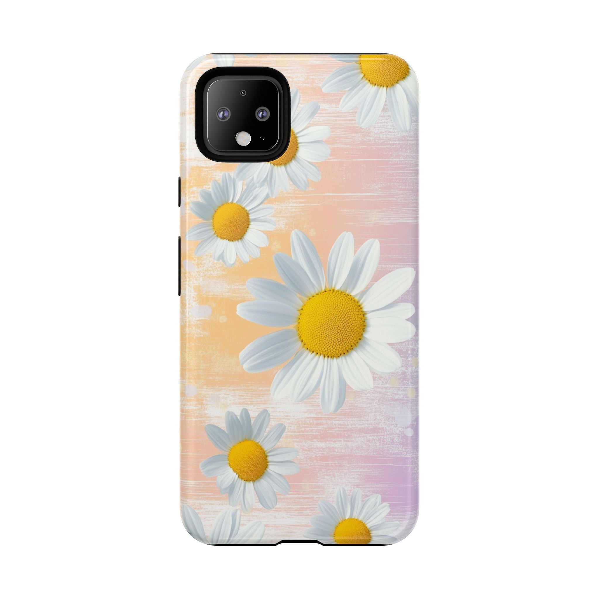 Daisy Phone Case - Floral Tough Case for Nature Lovers