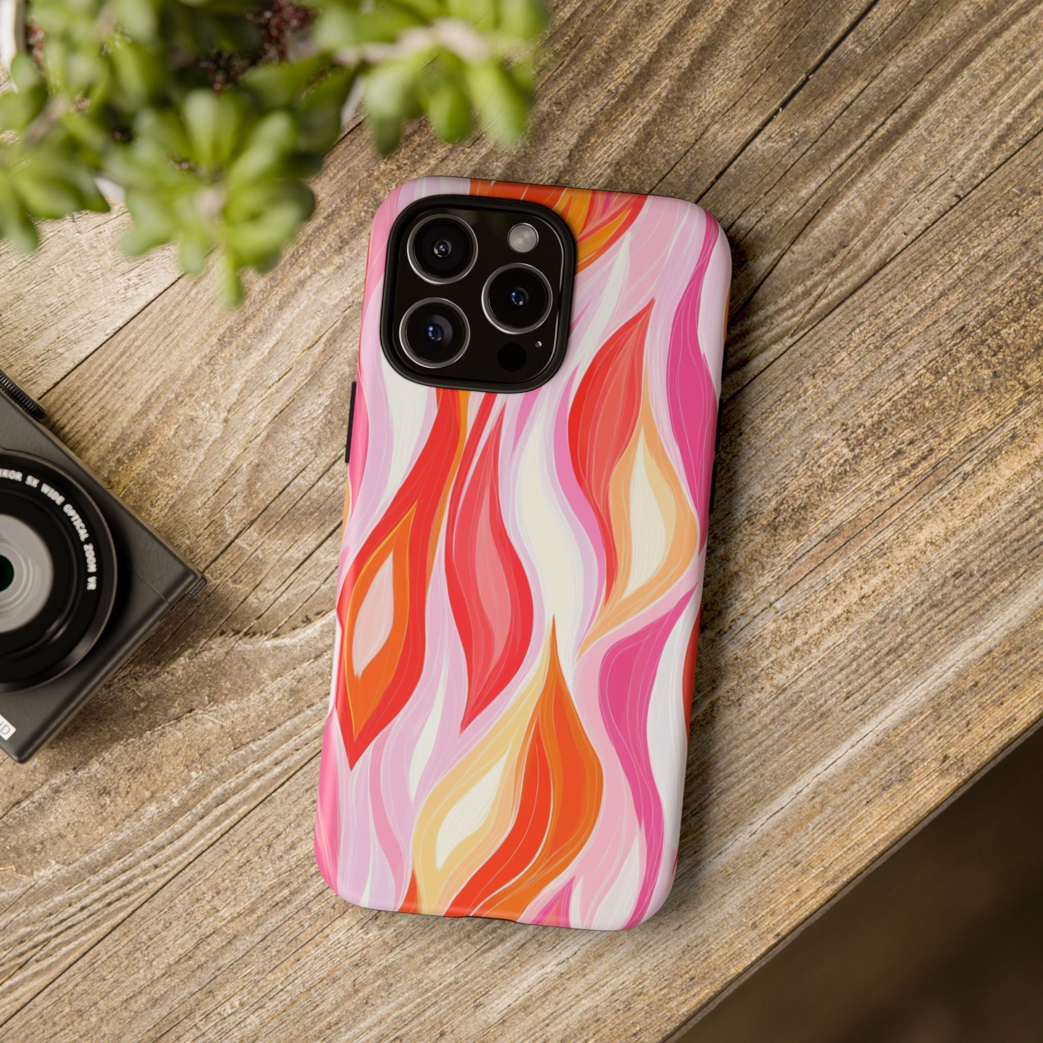 Vibrant Phone Case - Artistic Abstract Design