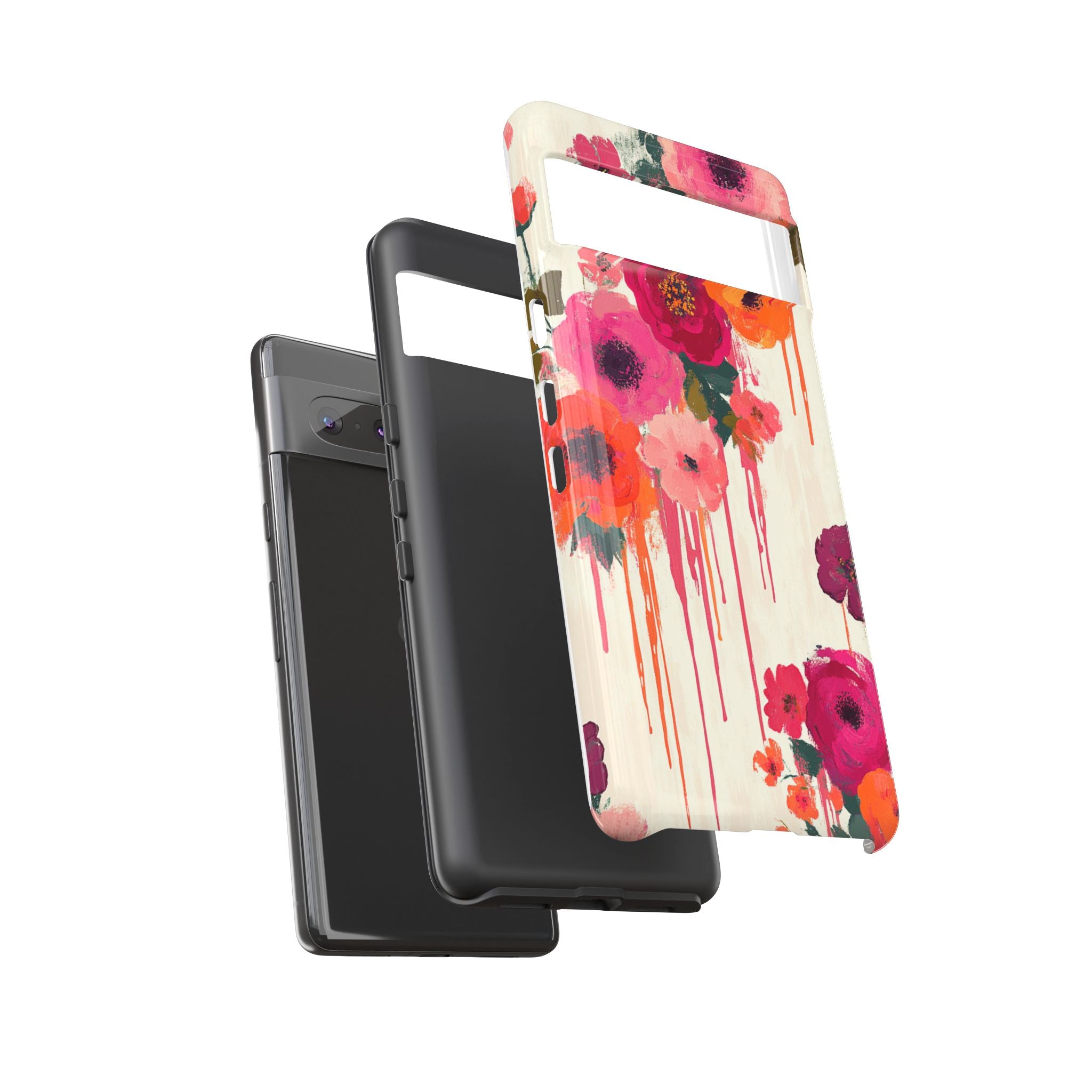 Floral Phone Case - Tough Cases with Vibrant Flower Design