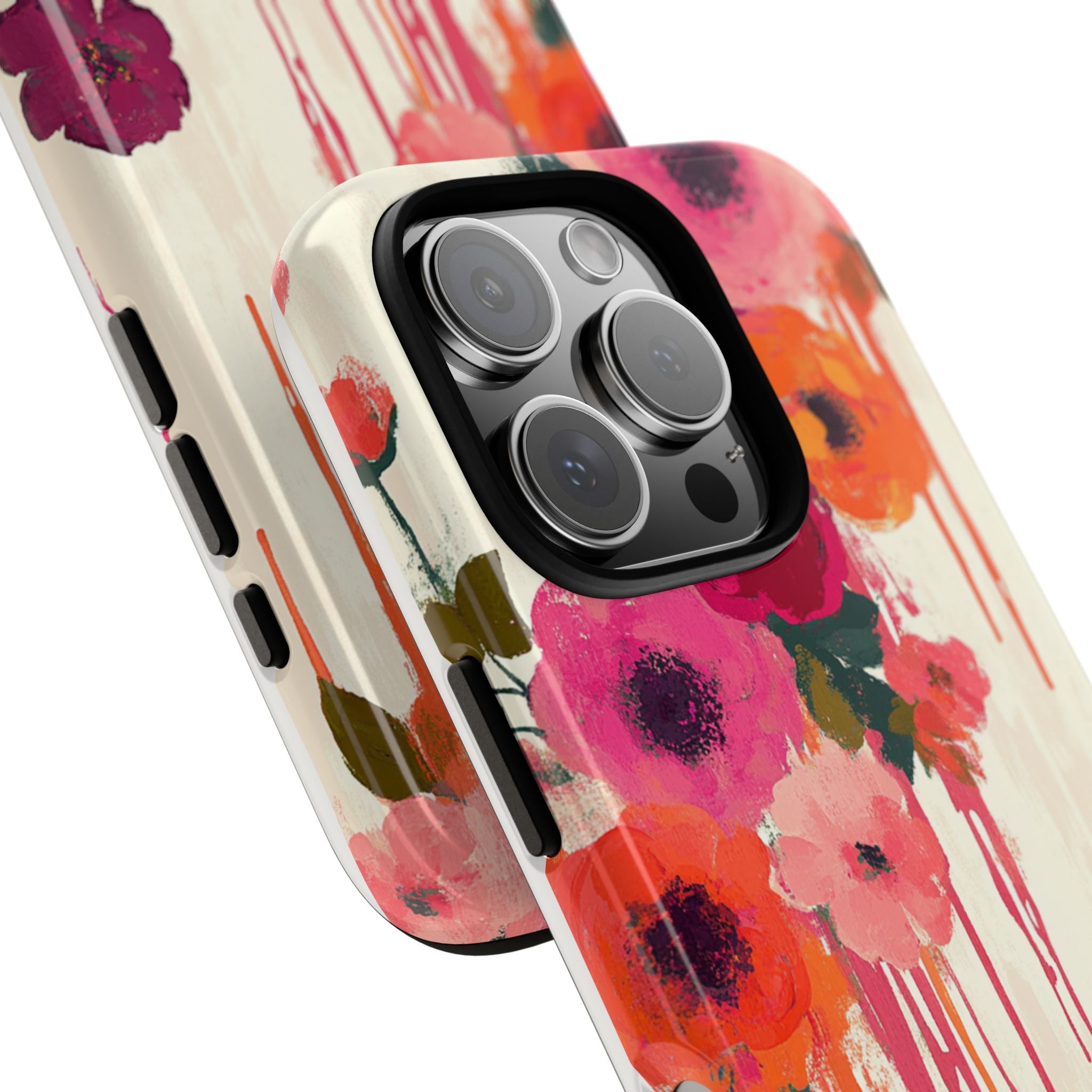 Floral Phone Case - Tough Cases with Vibrant Flower Design