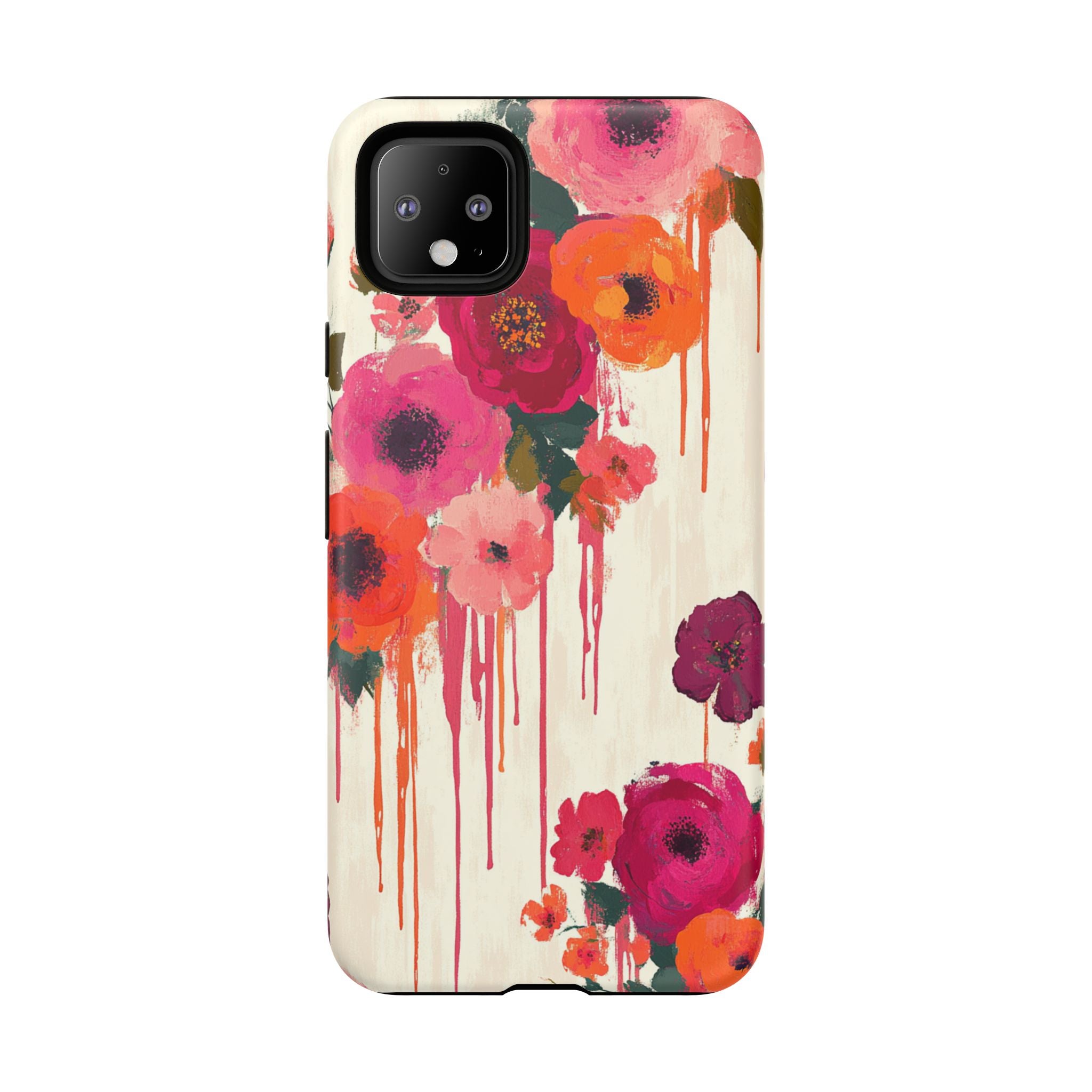 Floral Phone Case - Tough Cases with Vibrant Flower Design
