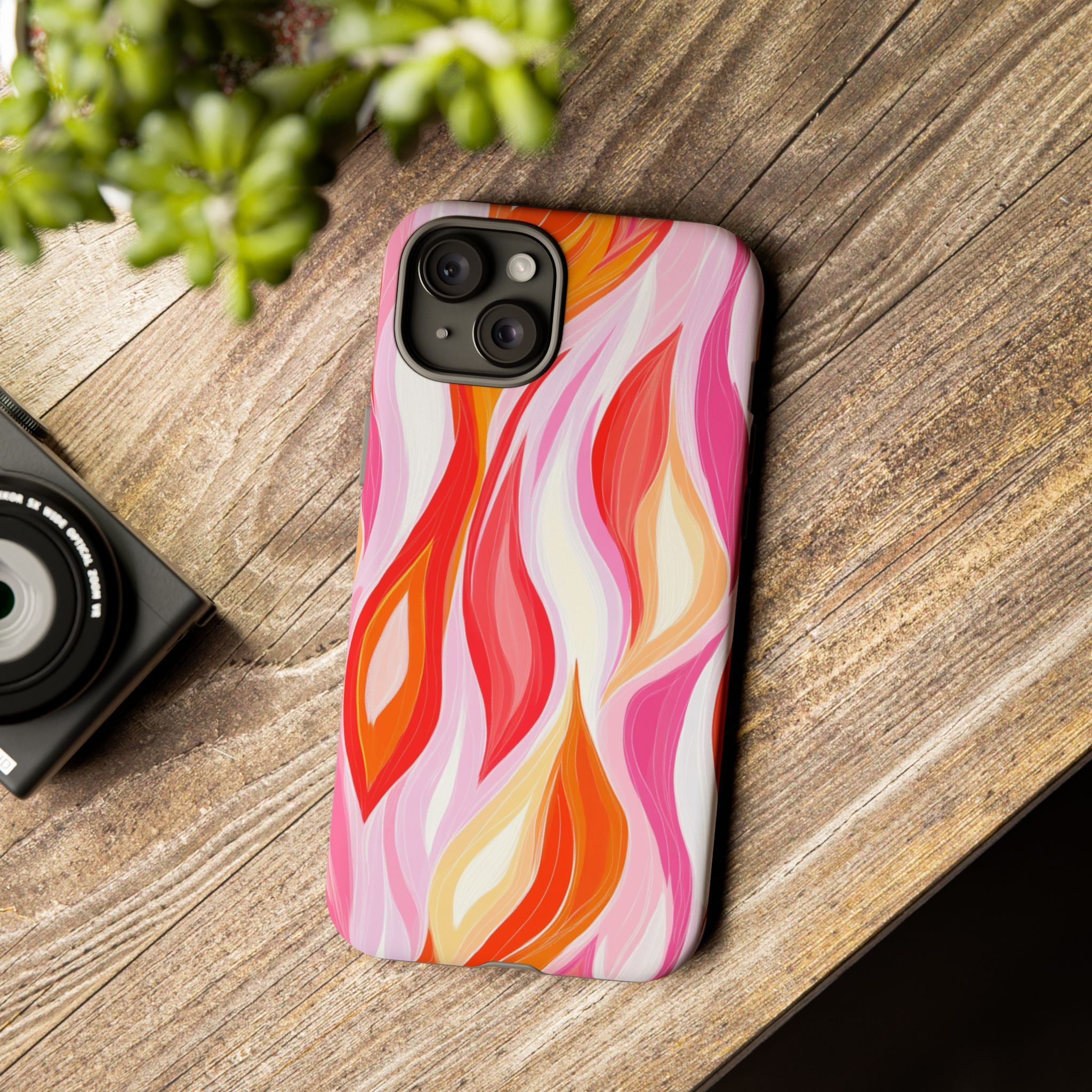 Vibrant Phone Case - Artistic Abstract Design