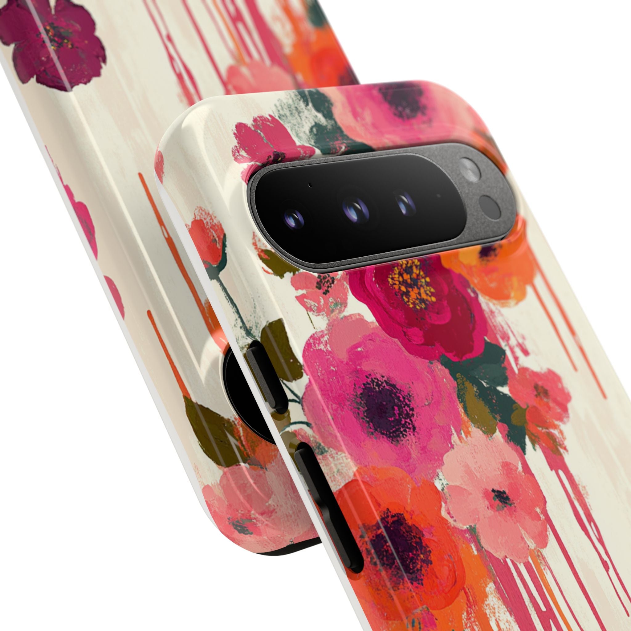 Floral Phone Case - Tough Cases with Vibrant Flower Design