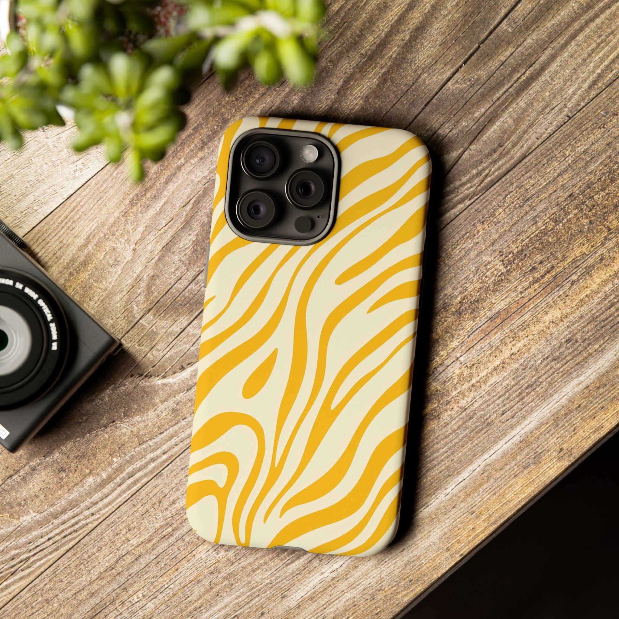 Stylish Phone Case - Chic Zebra Print