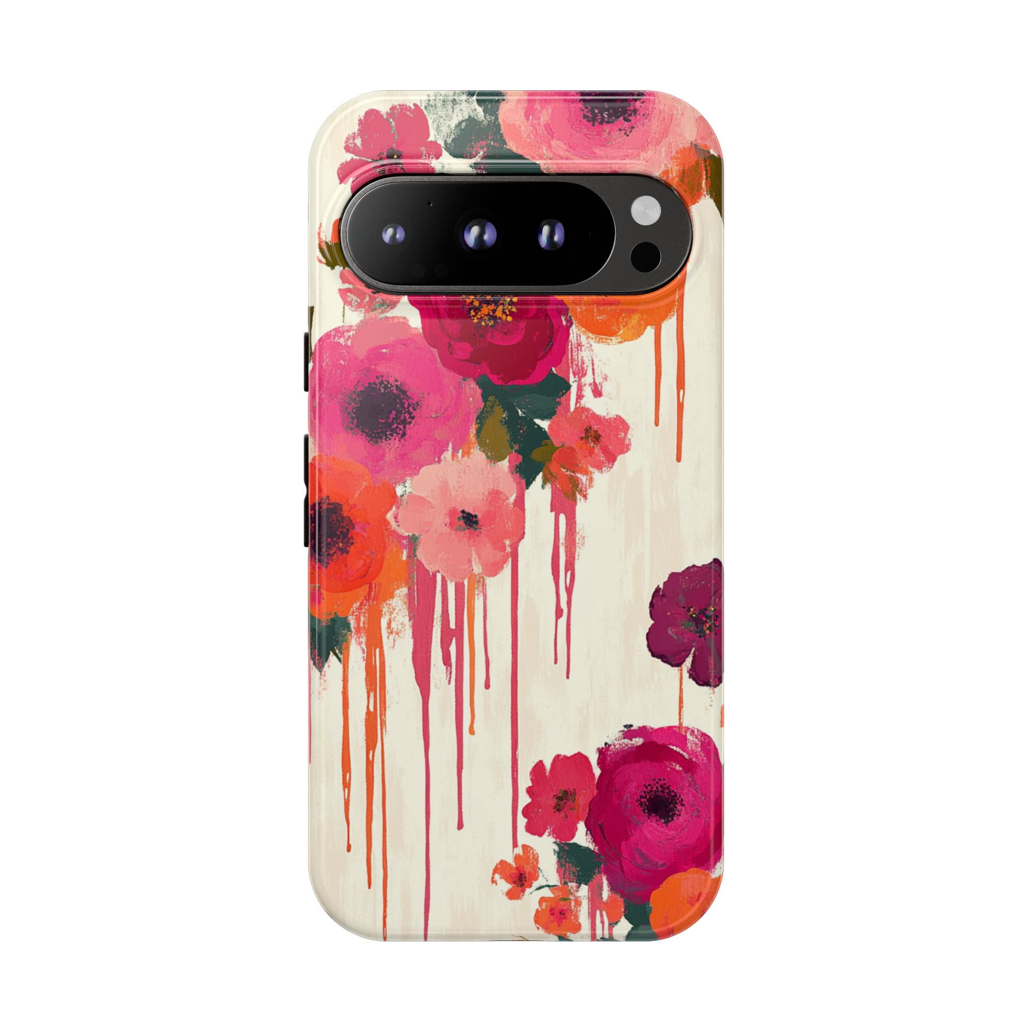 Floral Phone Case - Tough Cases with Vibrant Flower Design