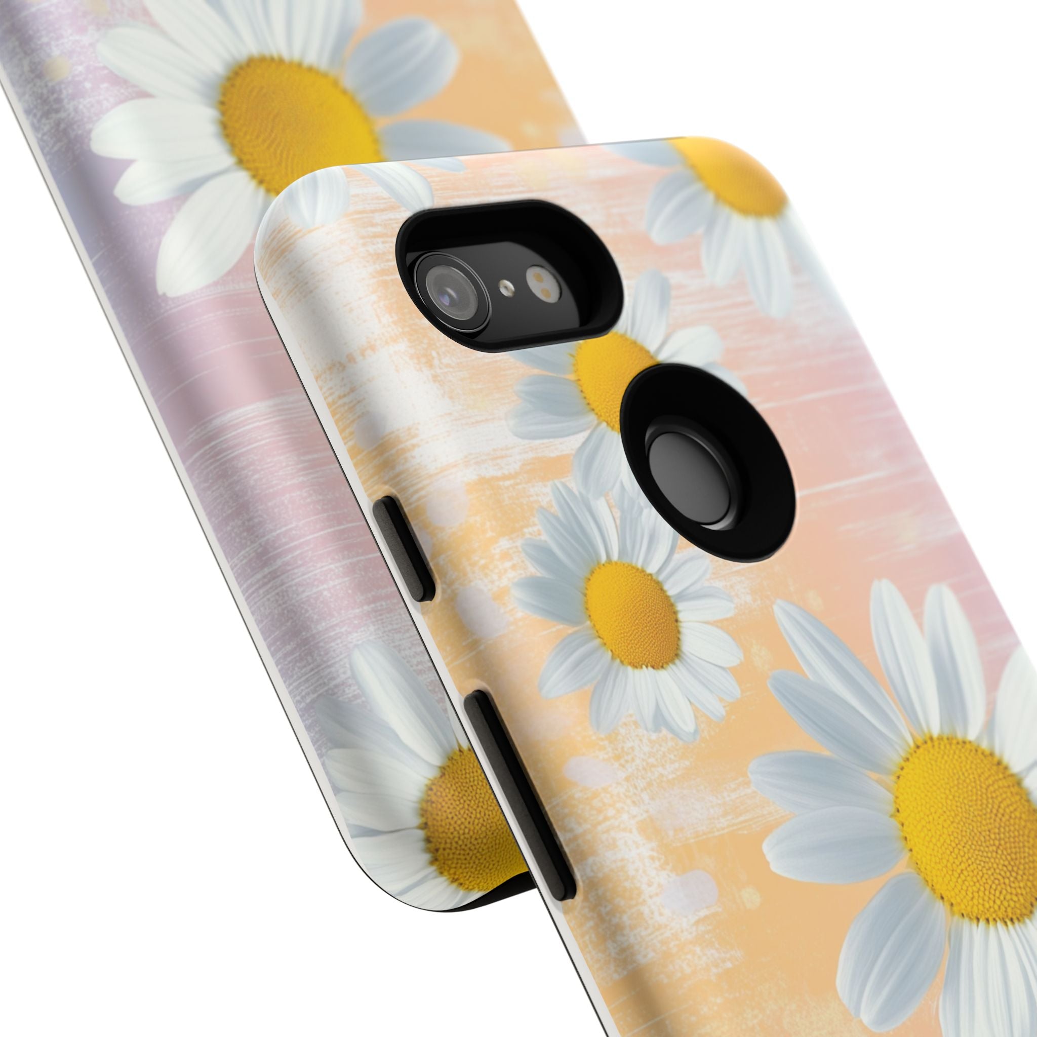 Daisy Phone Case - Floral Tough Case for Nature Lovers
