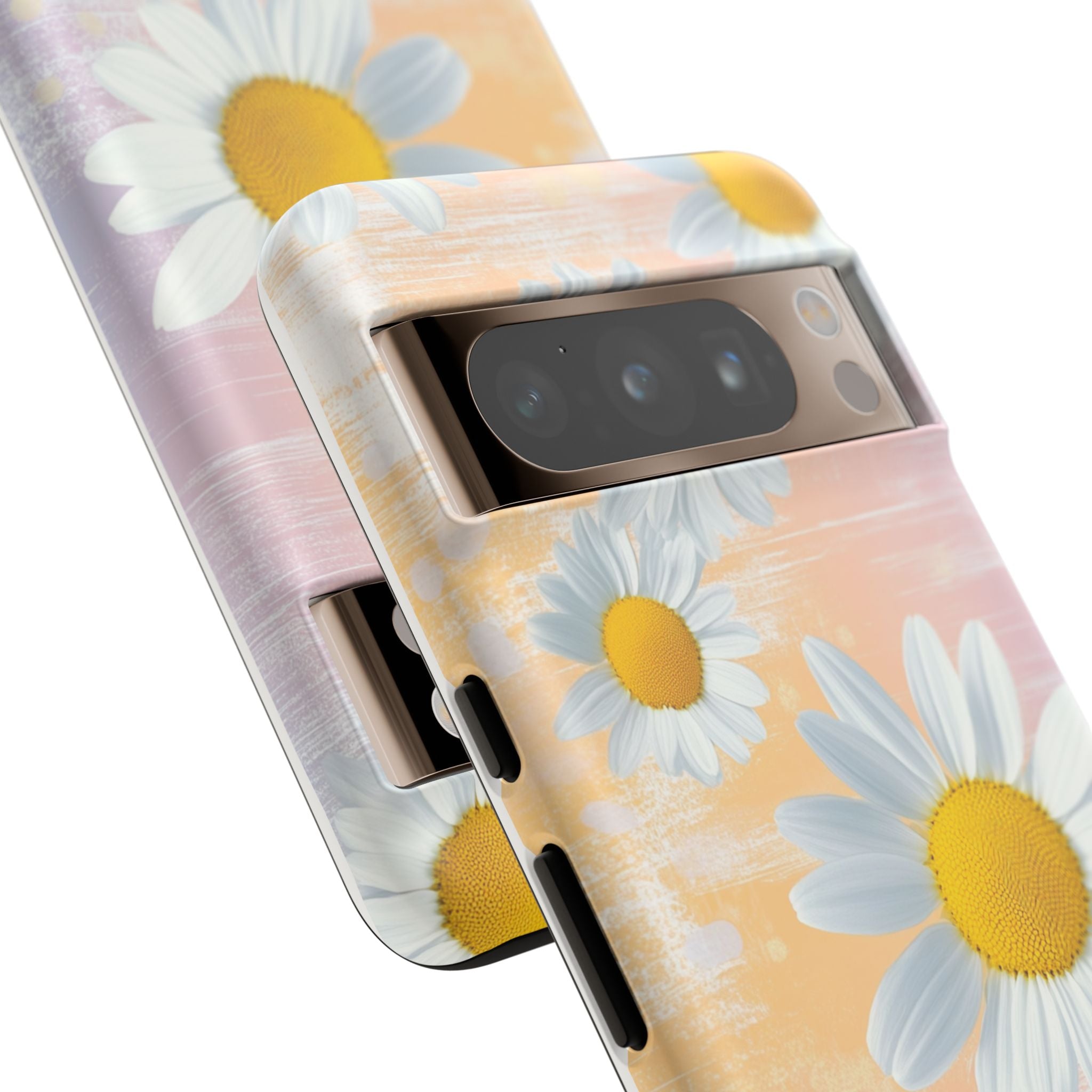 Daisy Phone Case - Floral Tough Case for Nature Lovers