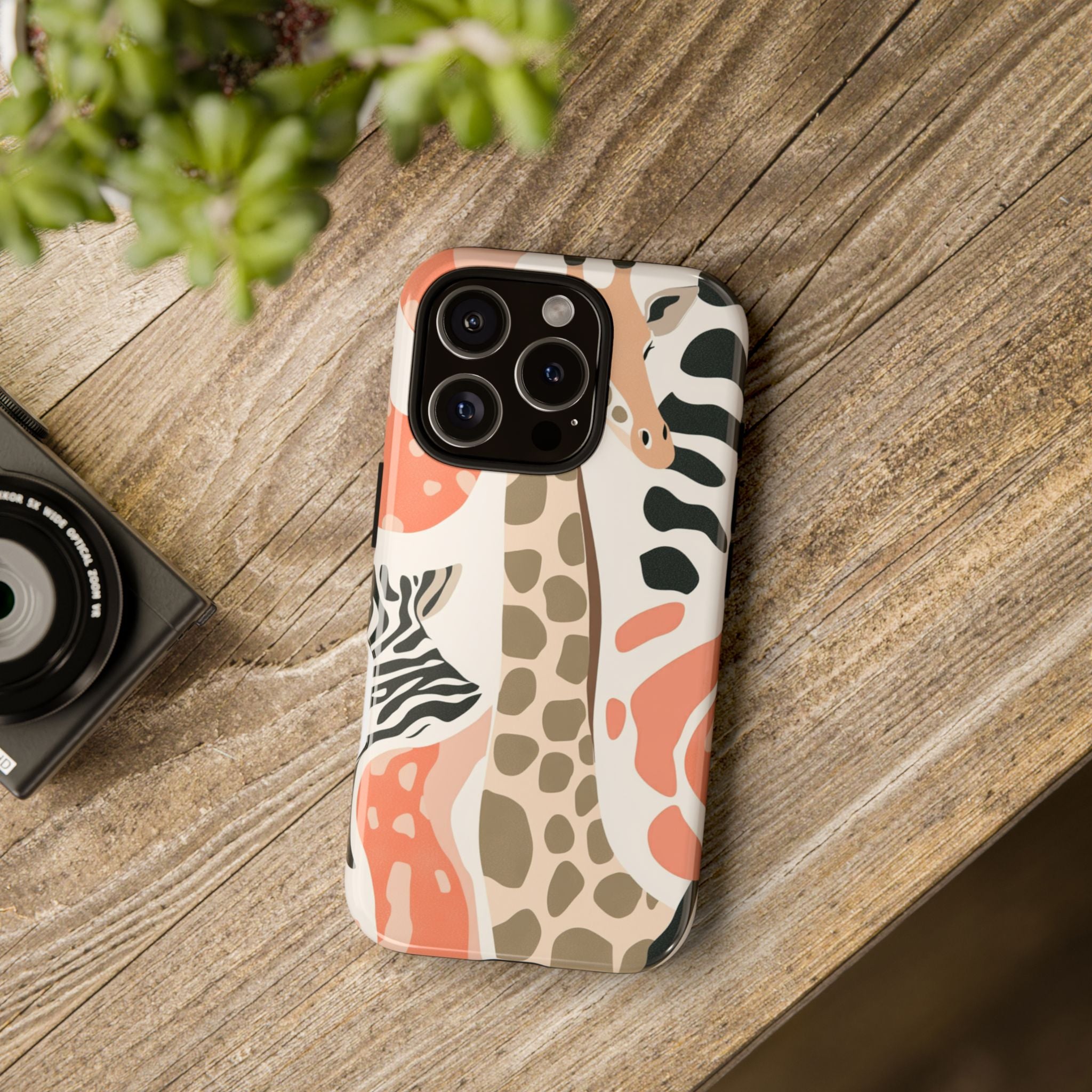 Tough Cases - Artistic Animal Print Phone Case