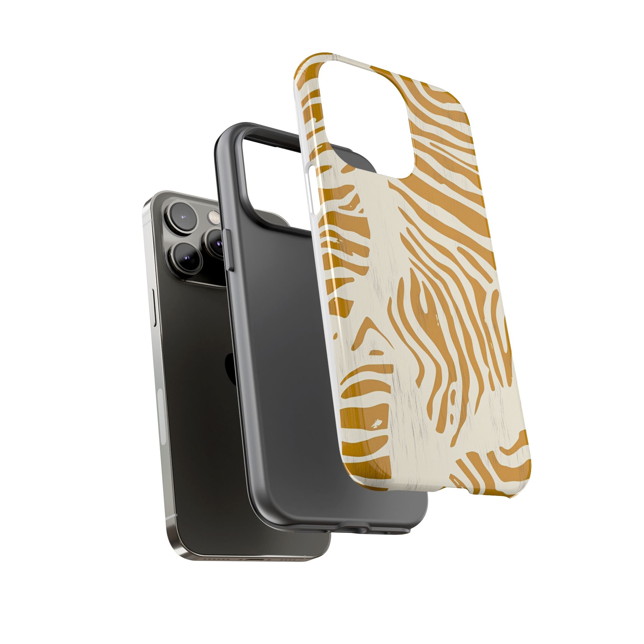 Stylish Phone Case with Zebra Print