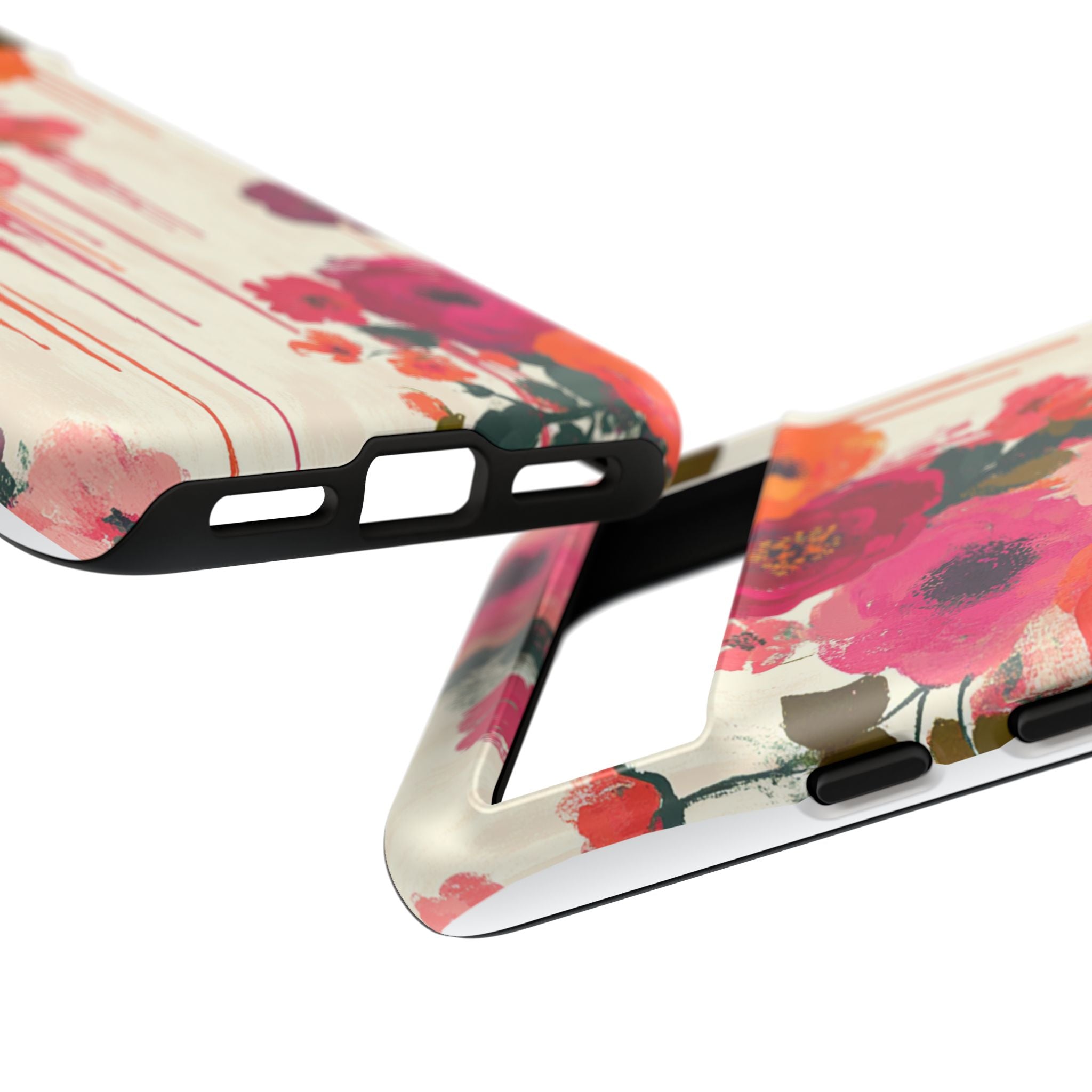Floral Phone Case - Tough Cases with Vibrant Flower Design