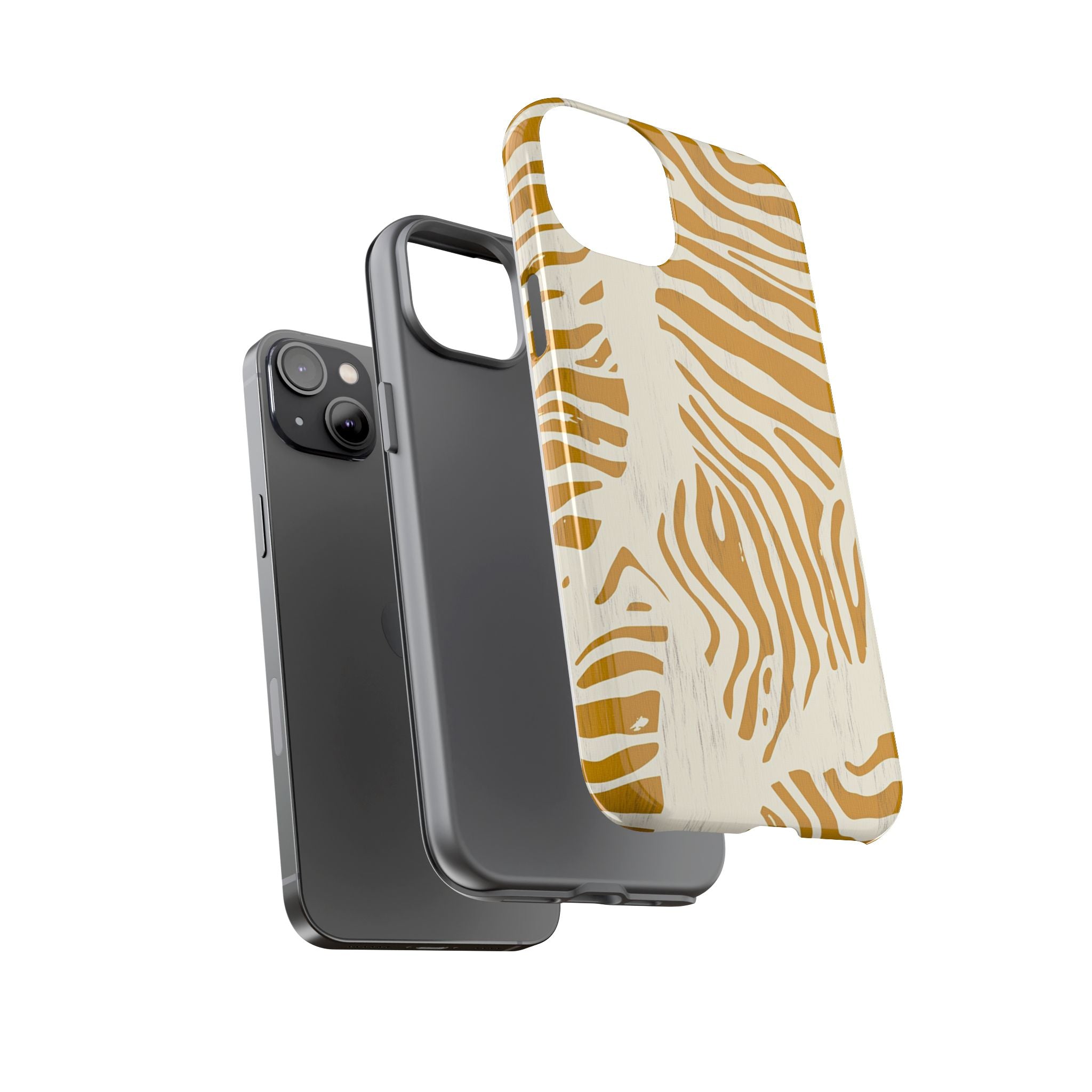 Stylish Phone Case with Zebra Print