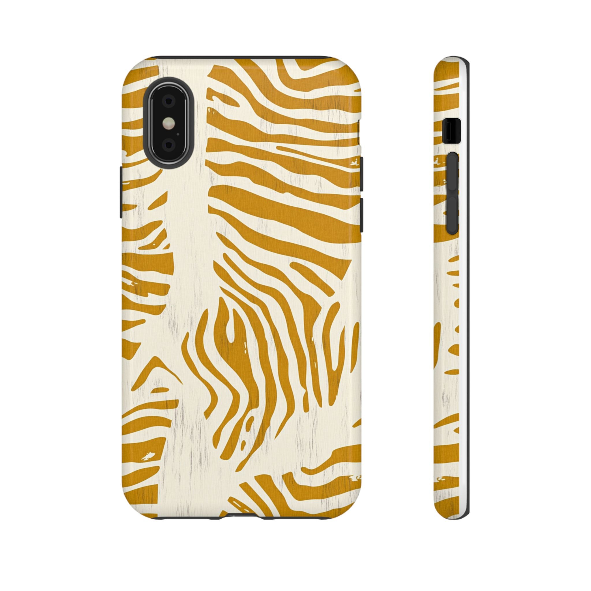 Stylish Phone Case with Zebra Print