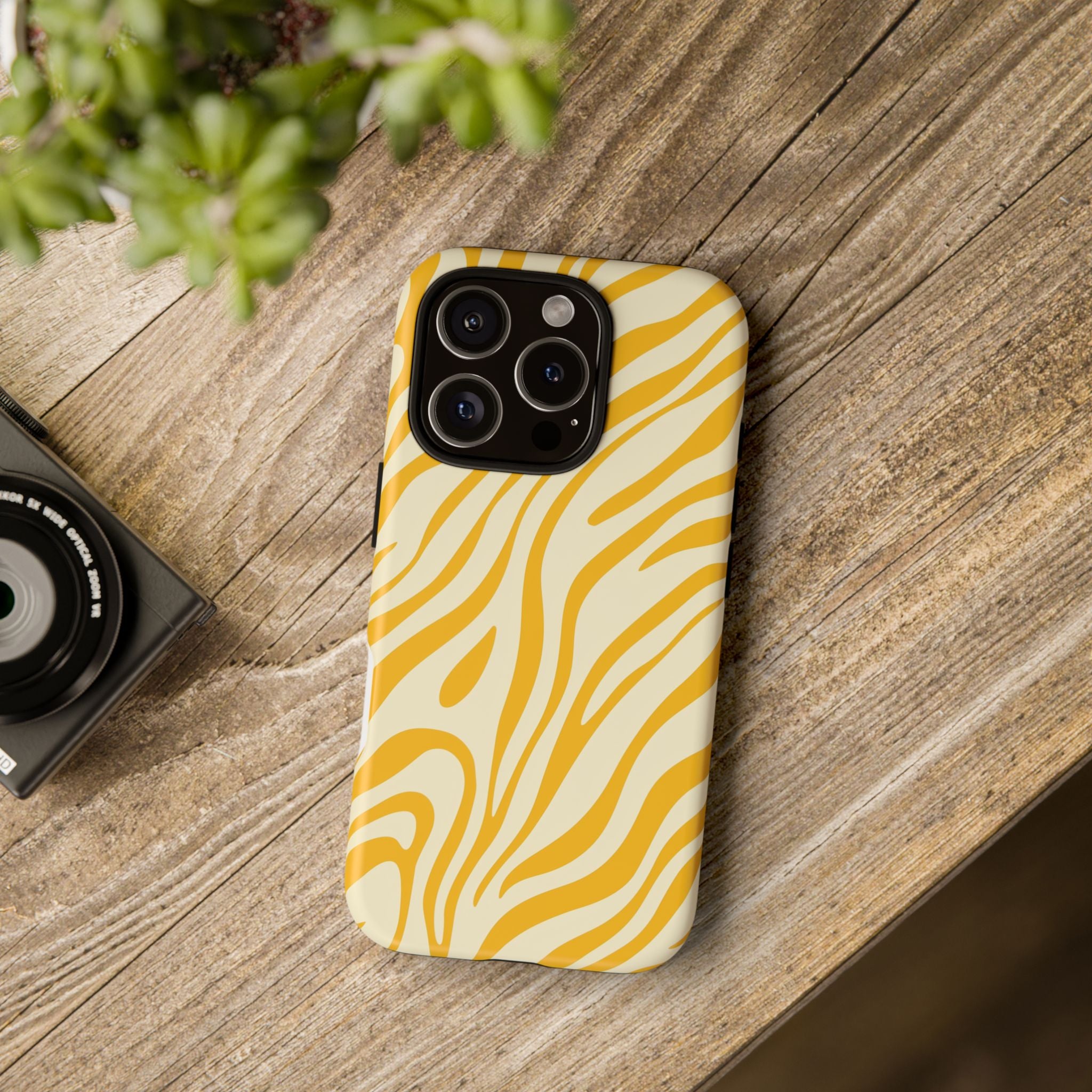 Stylish Phone Case - Chic Zebra Print