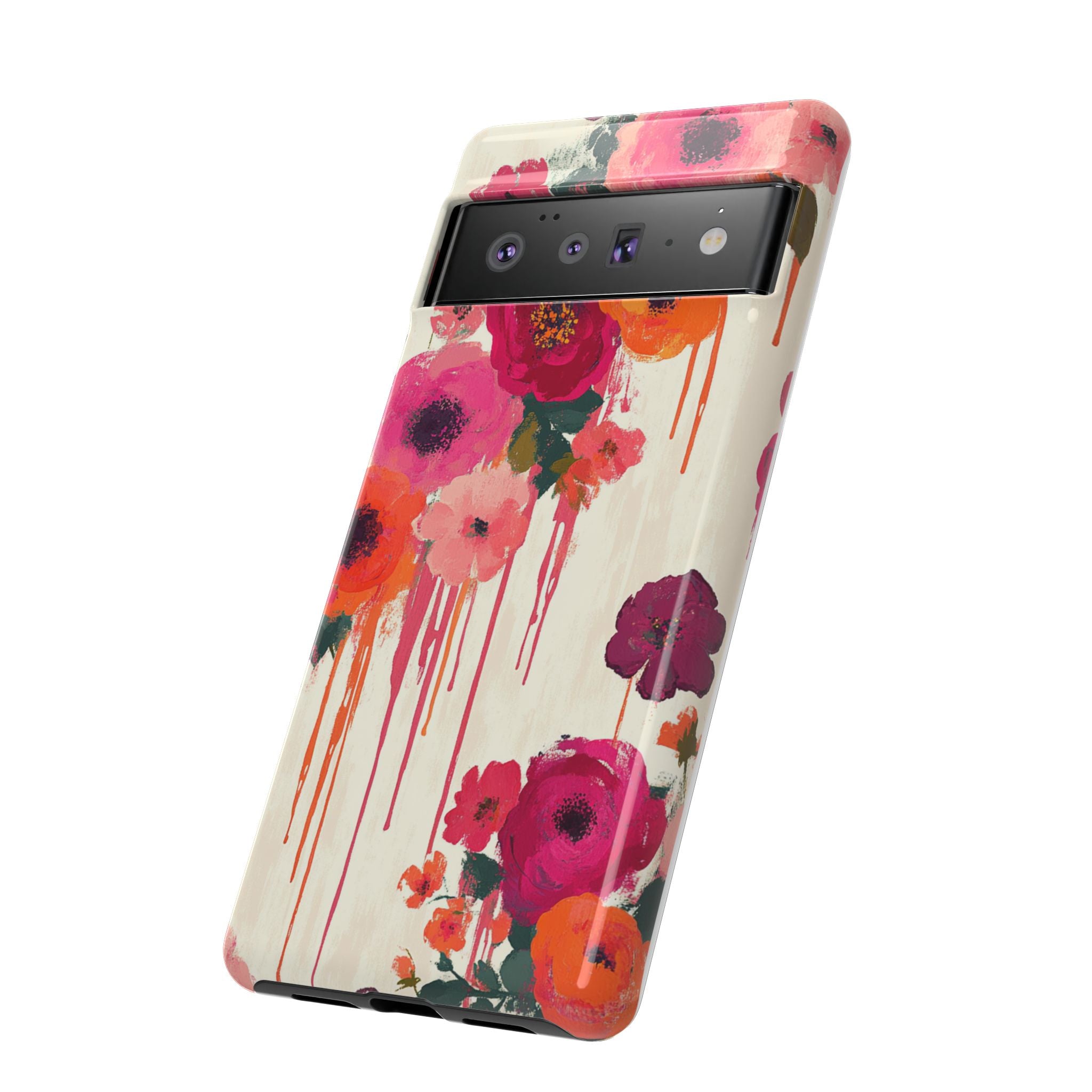 Floral Phone Case - Tough Cases with Vibrant Flower Design