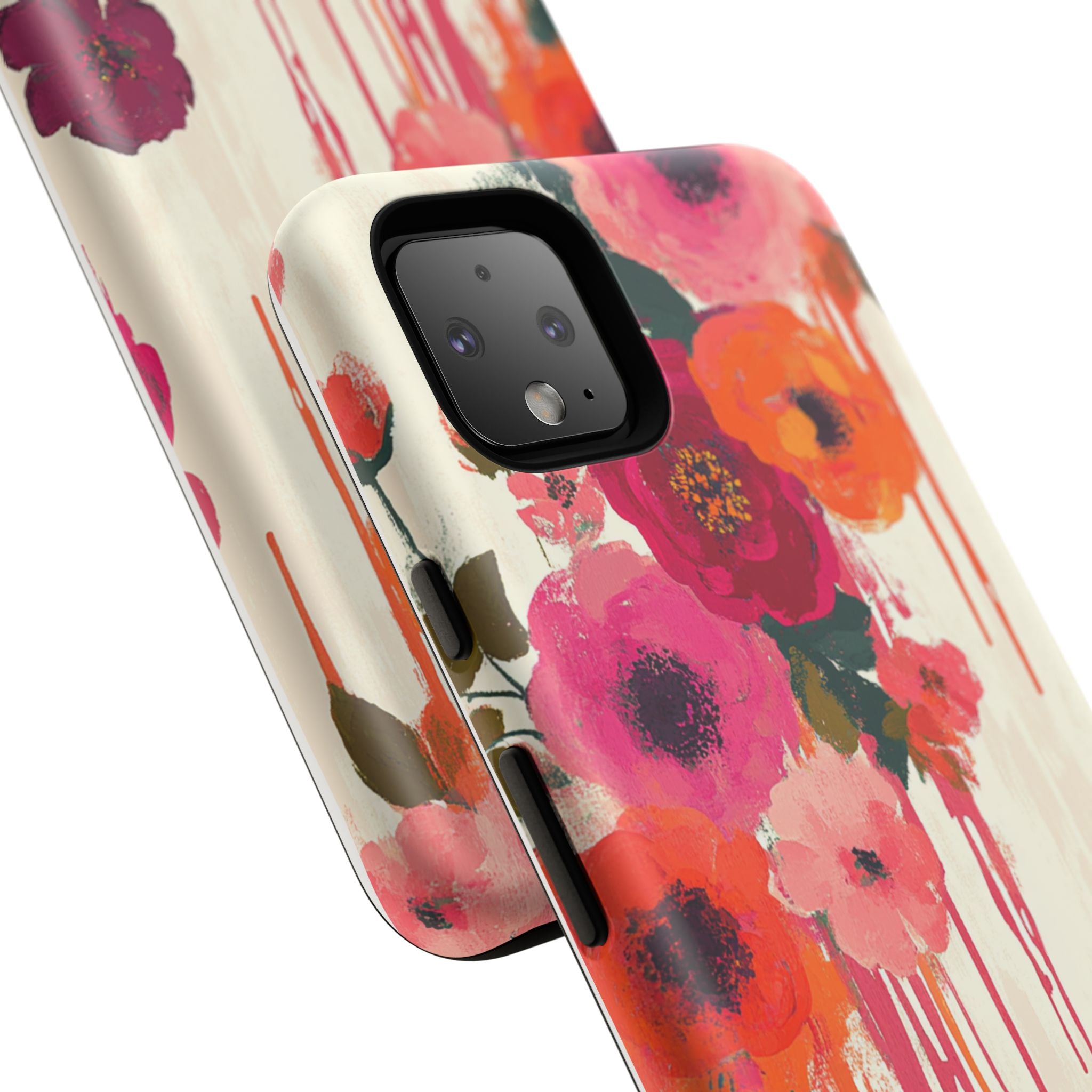 Floral Phone Case - Tough Cases with Vibrant Flower Design