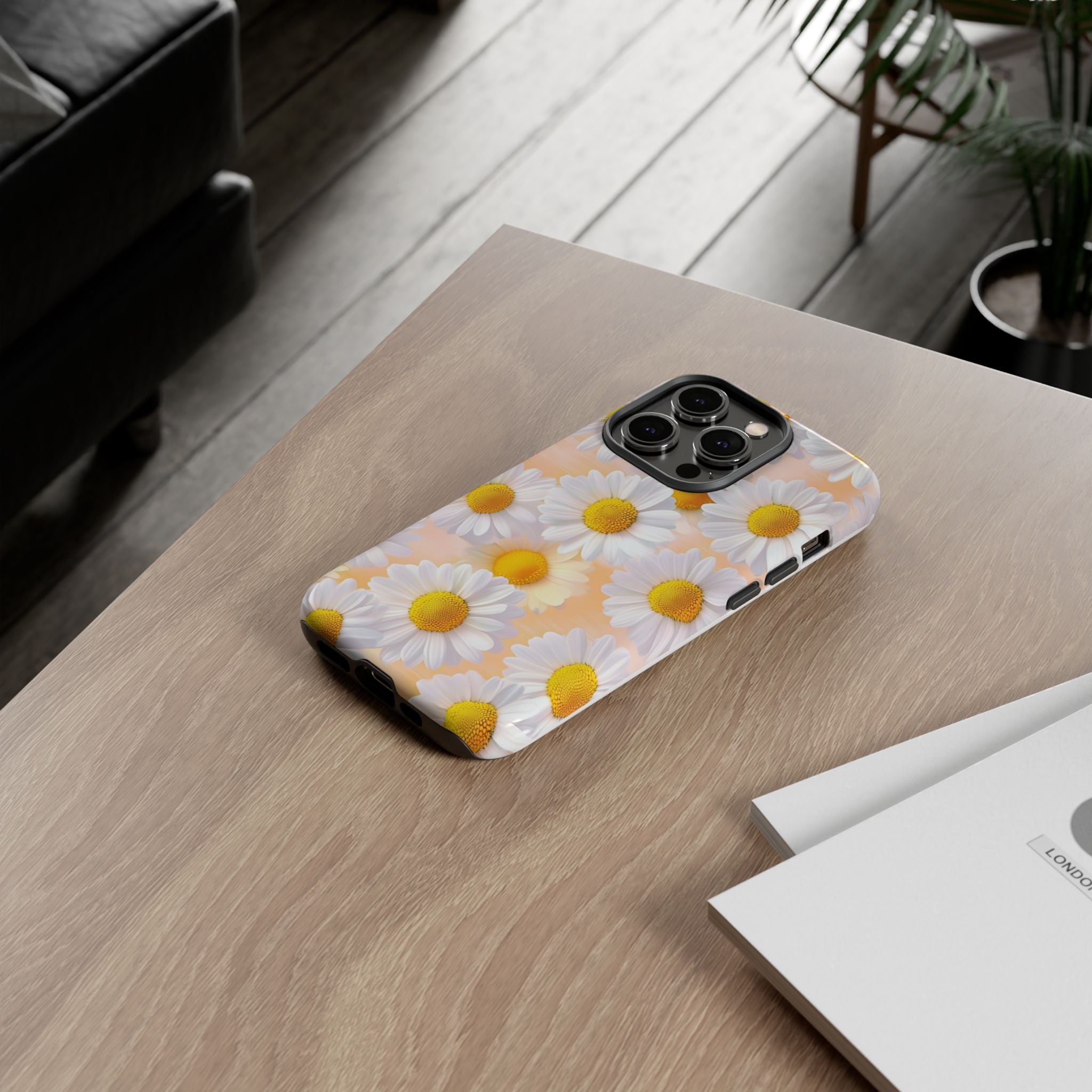 Daisy Phone Case - Floral Tough Cover