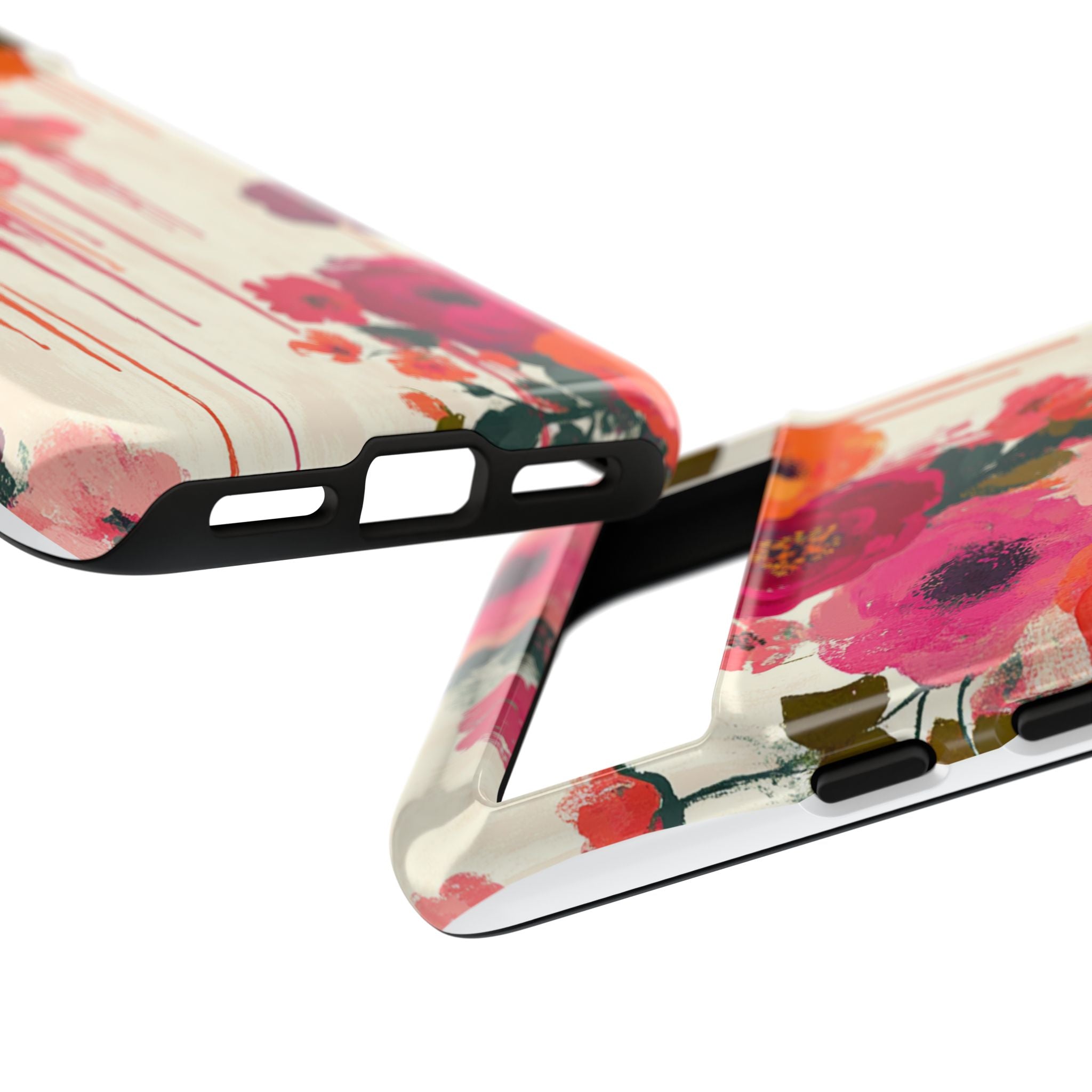 Floral Phone Case - Tough Cases with Vibrant Flower Design