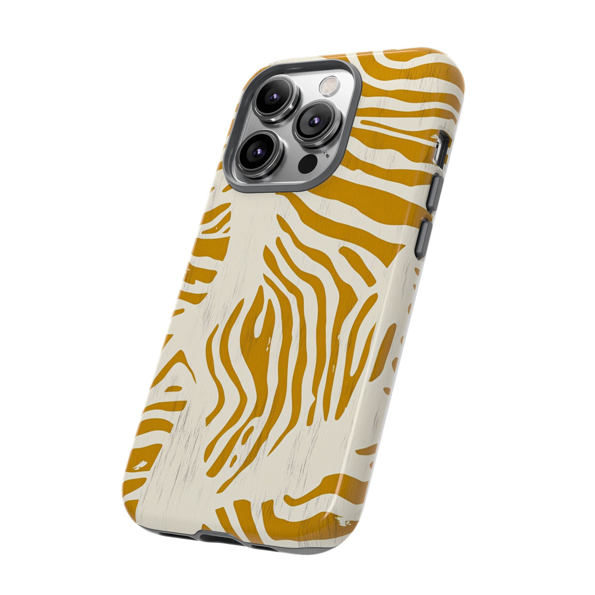 Stylish Phone Case with Zebra Print