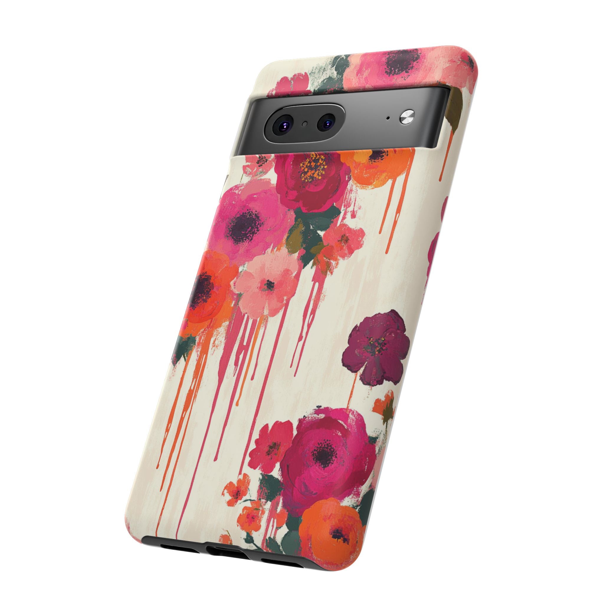 Floral Phone Case - Tough Cases with Vibrant Flower Design