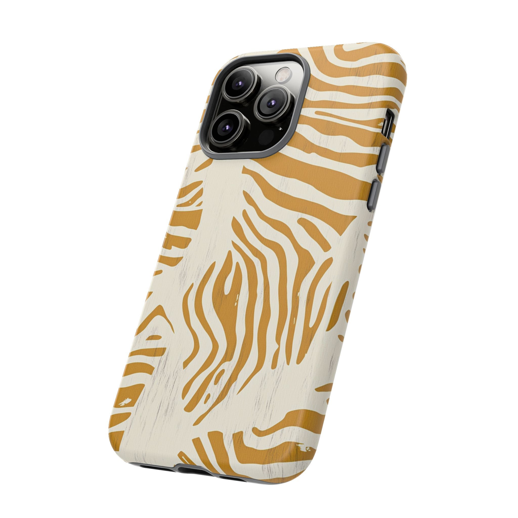Stylish Phone Case with Zebra Print