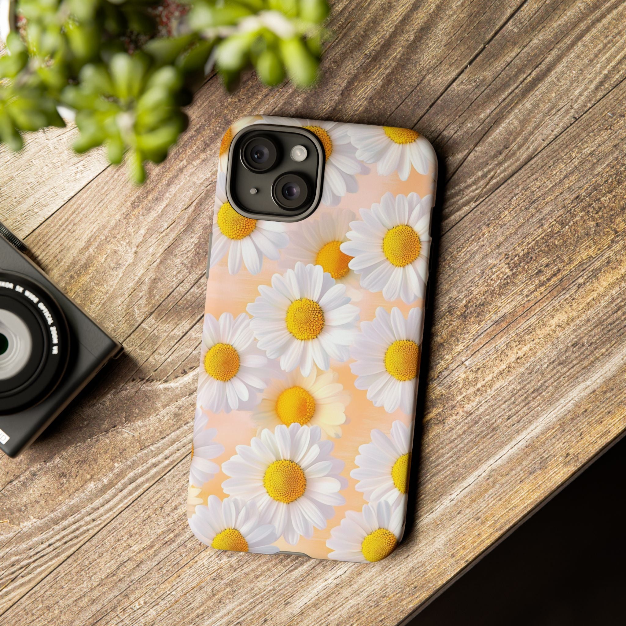 Daisy Phone Case - Floral Tough Cover