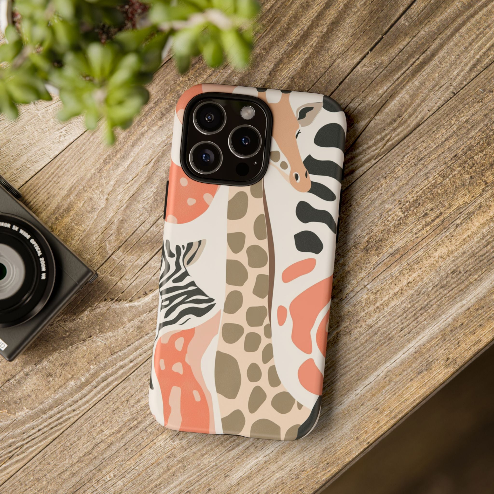 Tough Cases - Artistic Animal Print Phone Case
