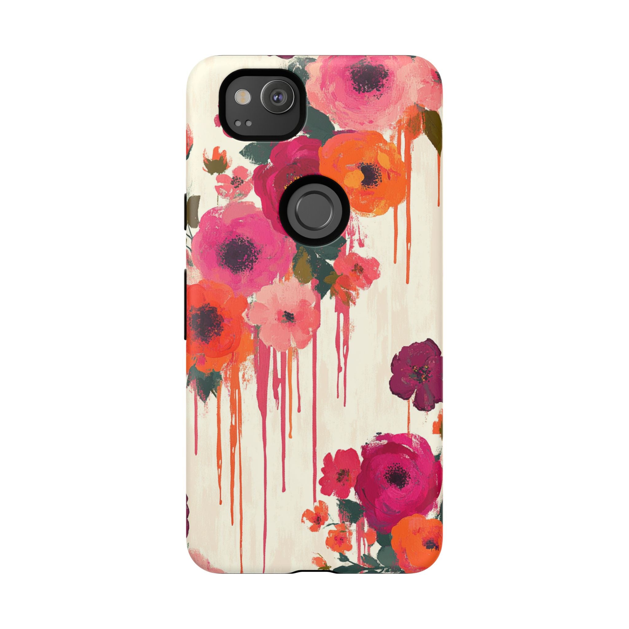 Floral Phone Case - Tough Cases with Vibrant Flower Design