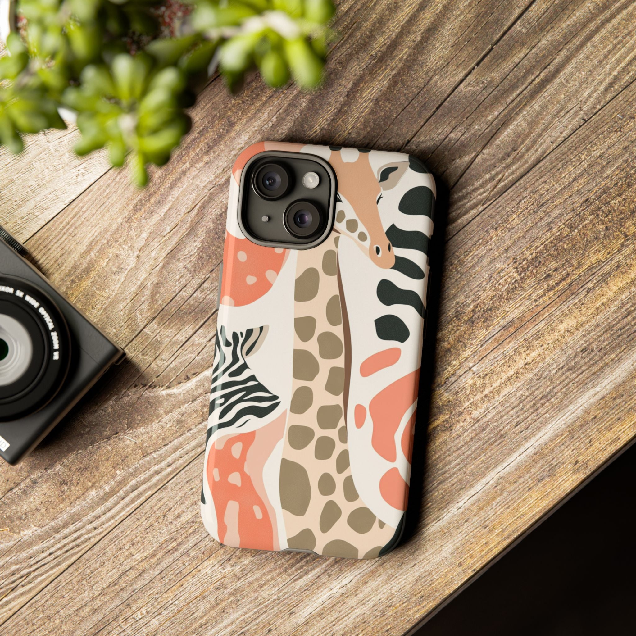 Tough Cases - Artistic Animal Print Phone Case