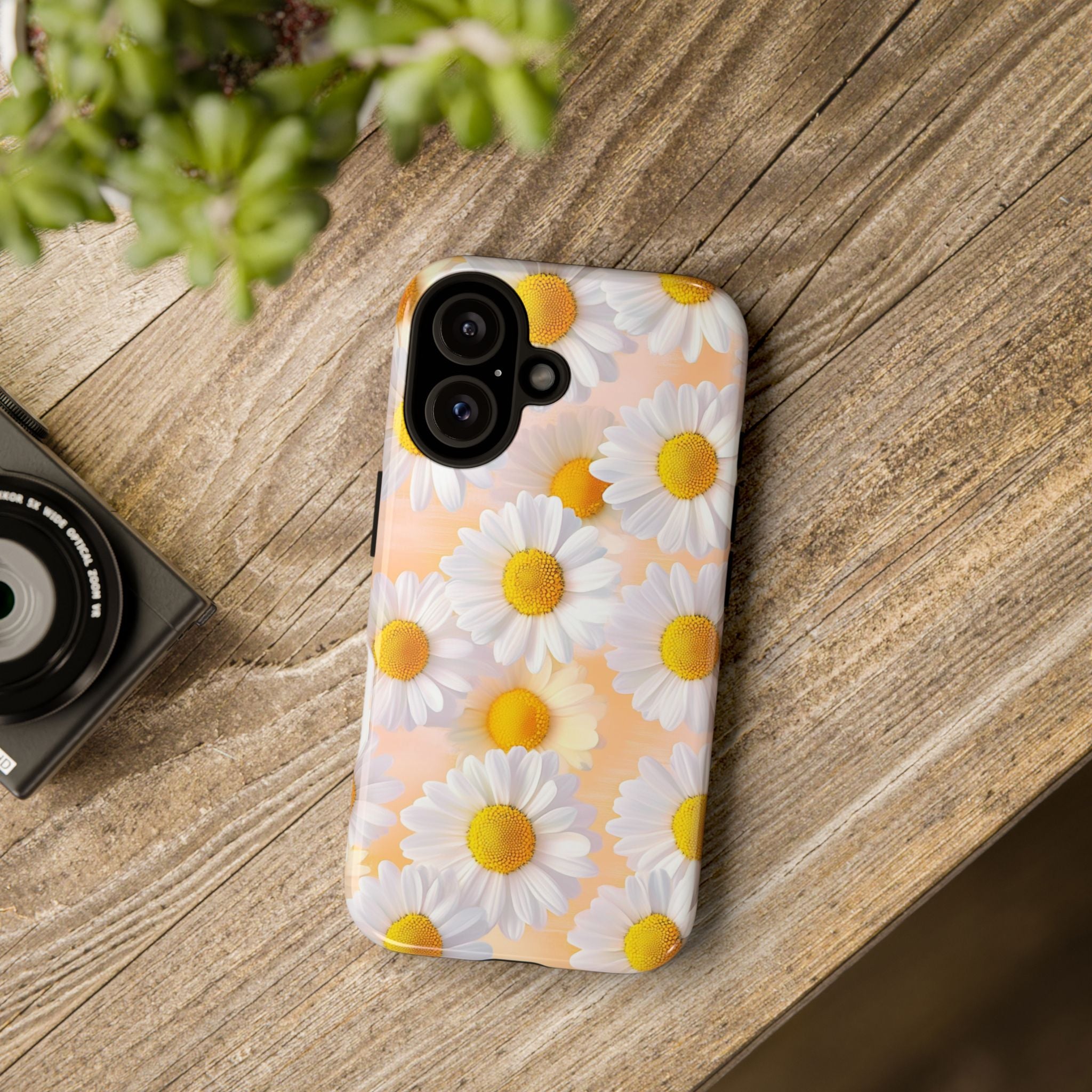 Daisy Phone Case - Floral Tough Cover