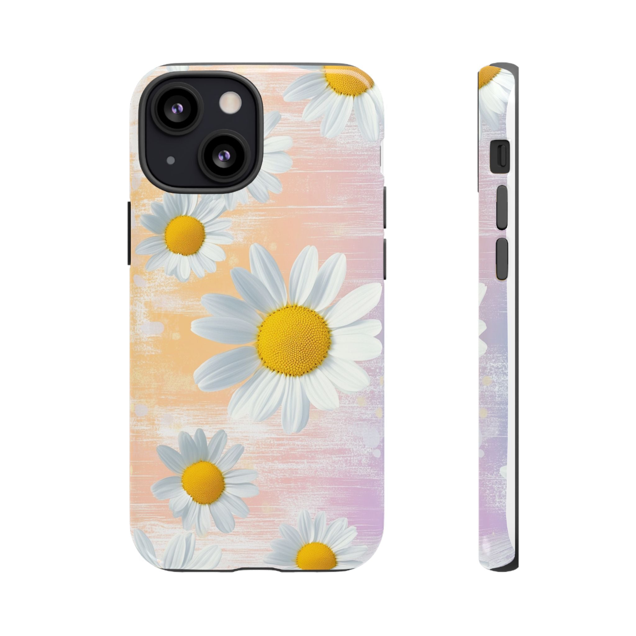 Daisy Phone Case - Floral Tough Case for Nature Lovers