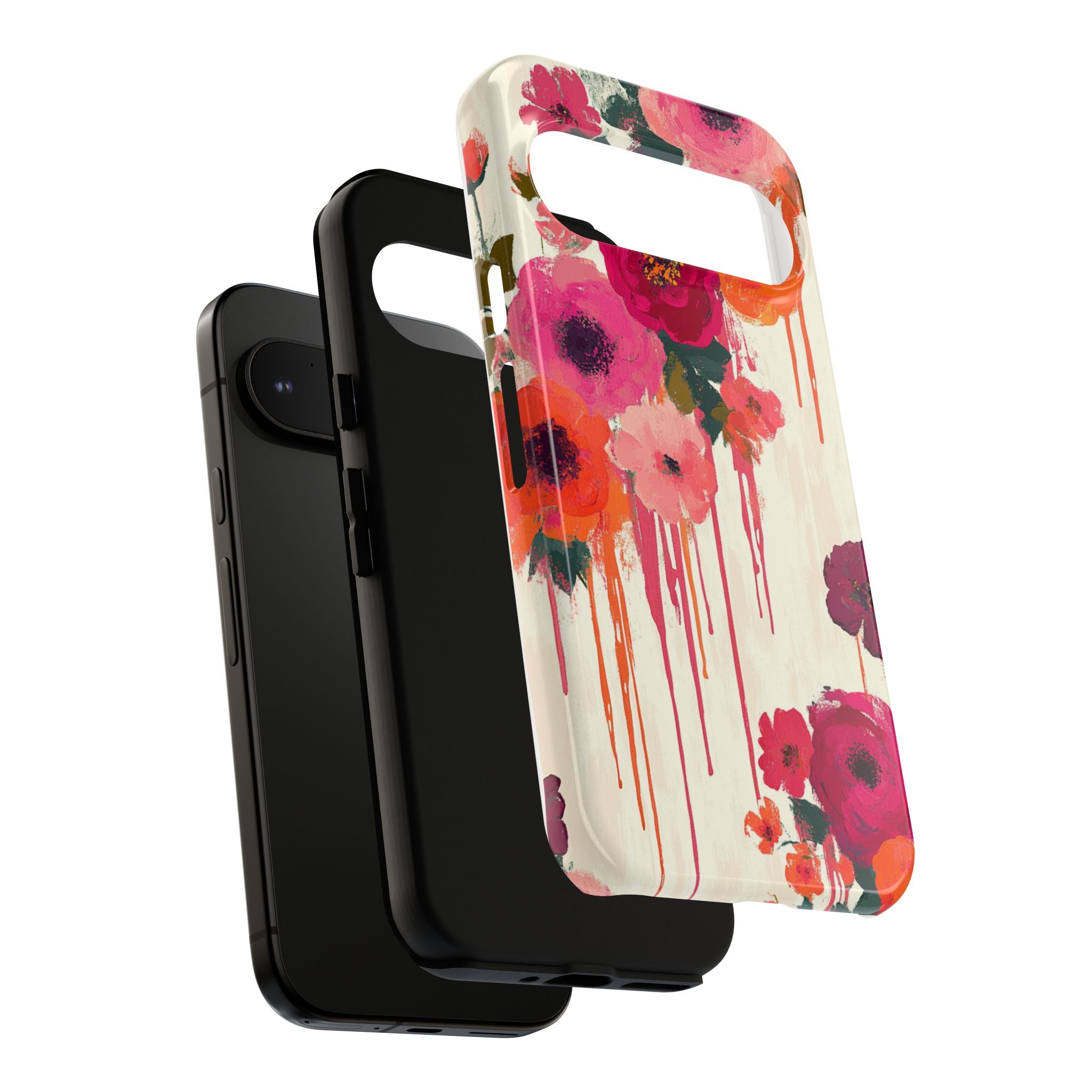 Floral Phone Case - Tough Cases with Vibrant Flower Design