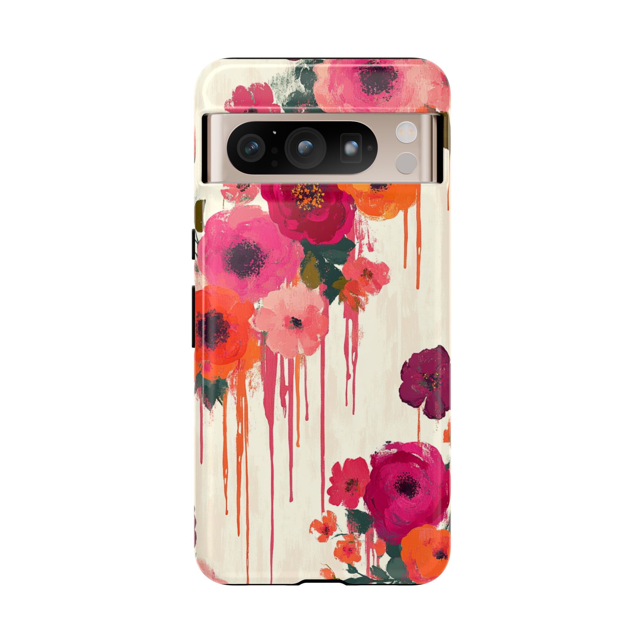 Floral Phone Case - Tough Cases with Vibrant Flower Design